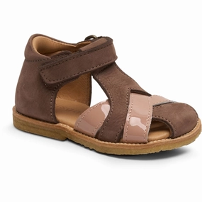 Bisgaard Alva Sandal Brown Flats Travel shoes