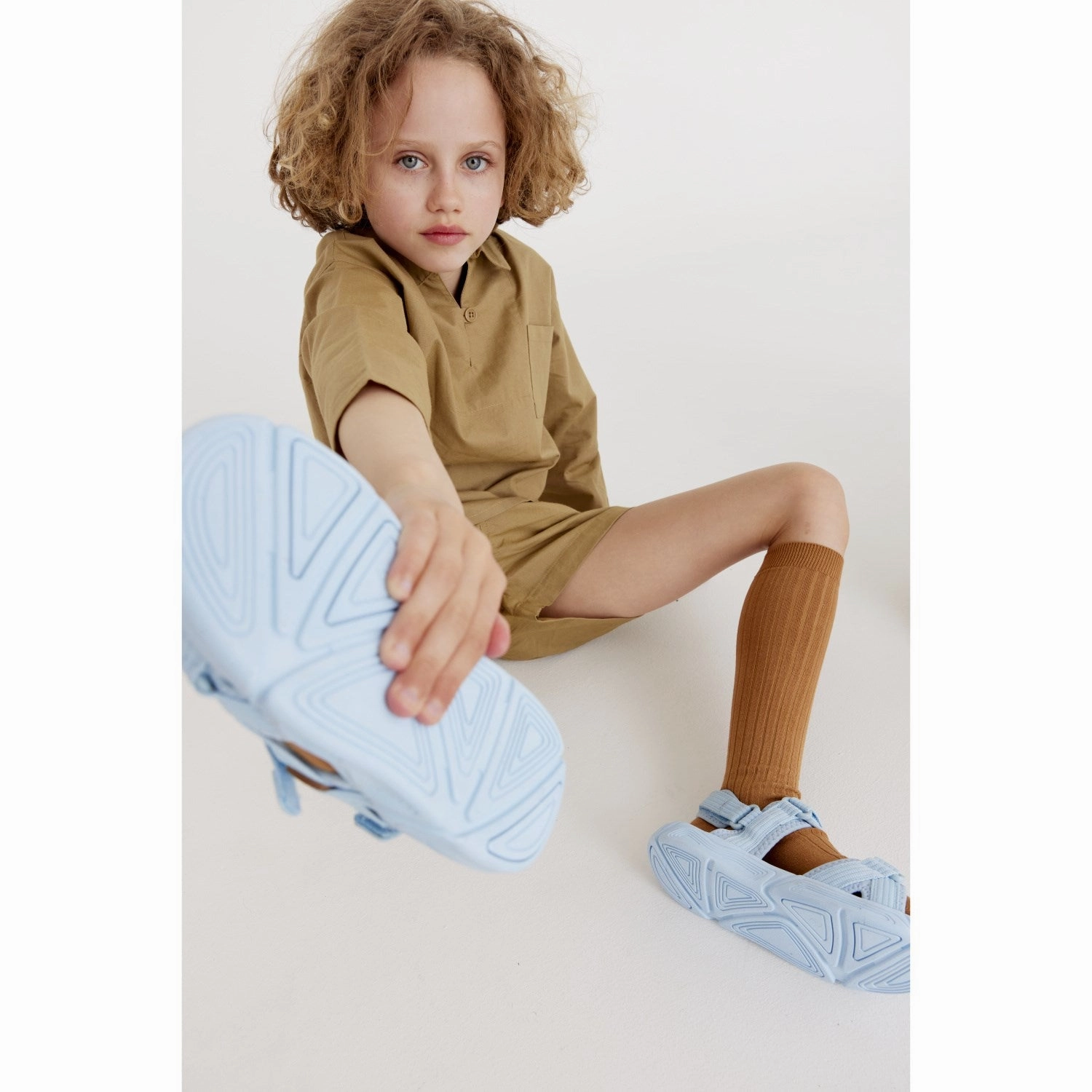 Bisgaard Baby Blue Louis Sandal Wedges