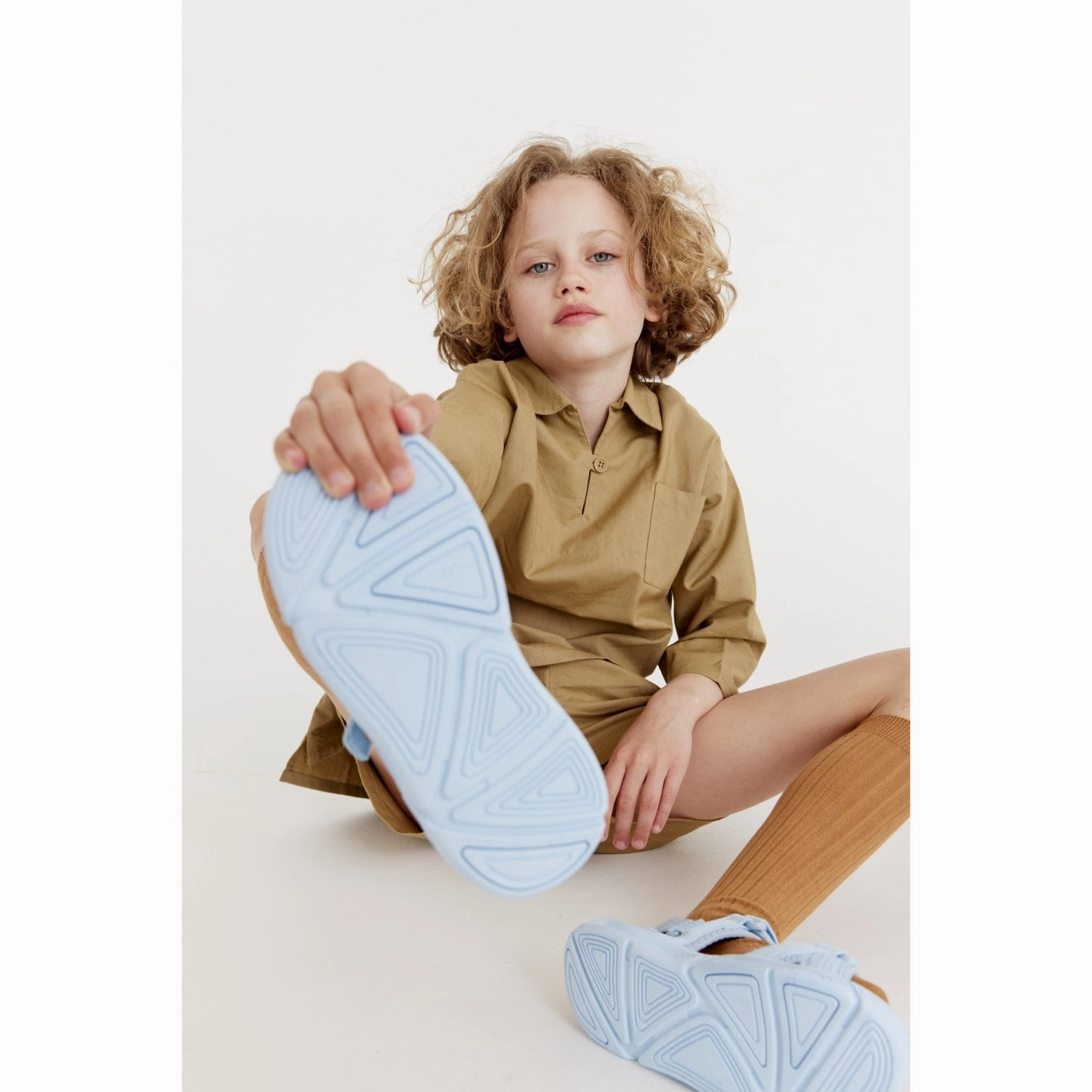 Bisgaard Baby Blue Louis Sandal Wedges