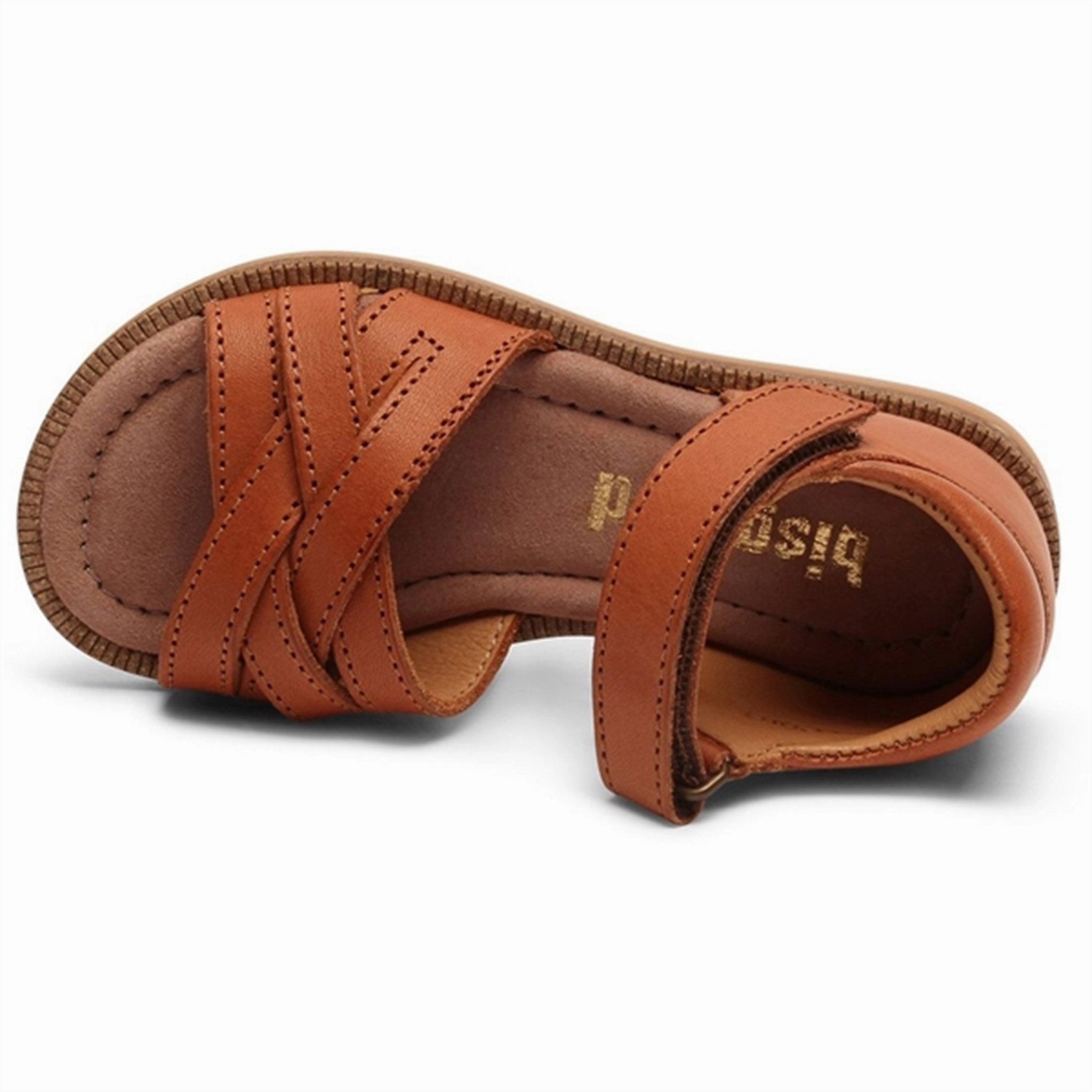 Bisgaard Becca C Sandal Tan Basketball shoes