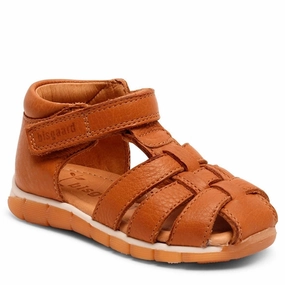 Bisgaard Billie Sandal Cognac Heels Plain shoes