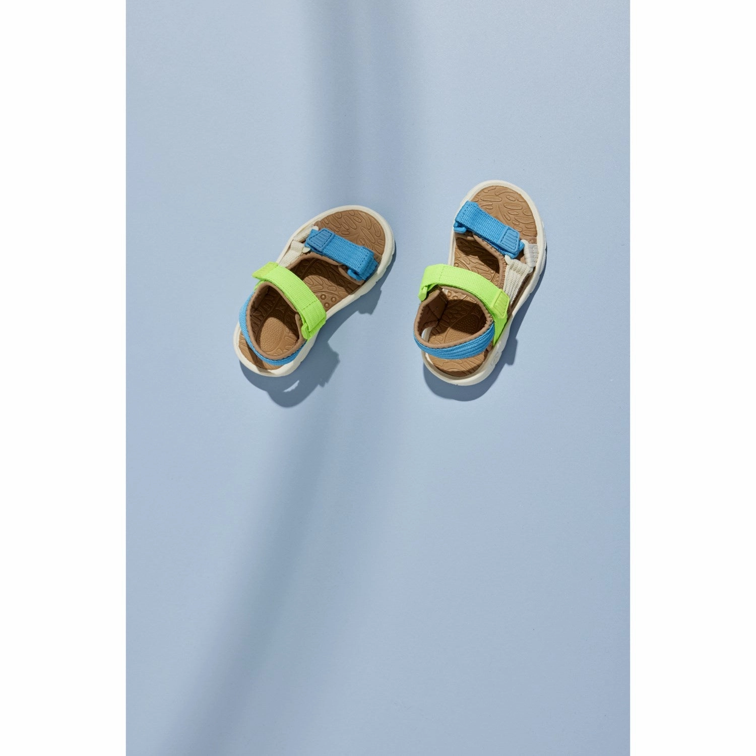 Bisgaard Bright Blue/Green Nico Sandal Lace-up