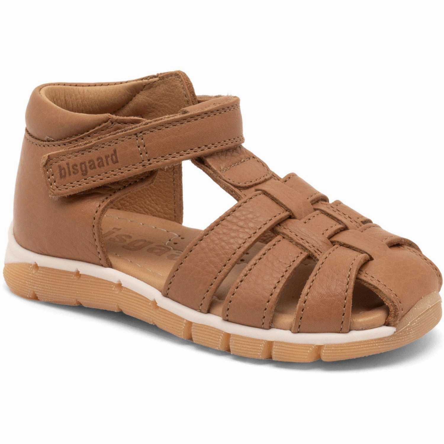 Bisgaard Caramel Billie Sandal Leather shoes Combat boots