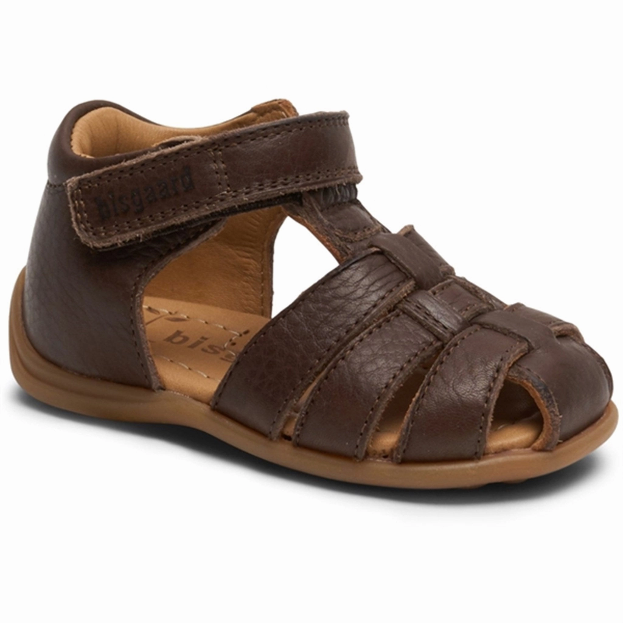 Bisgaard Carly Sandal Coffee Oxfords Rubber soles