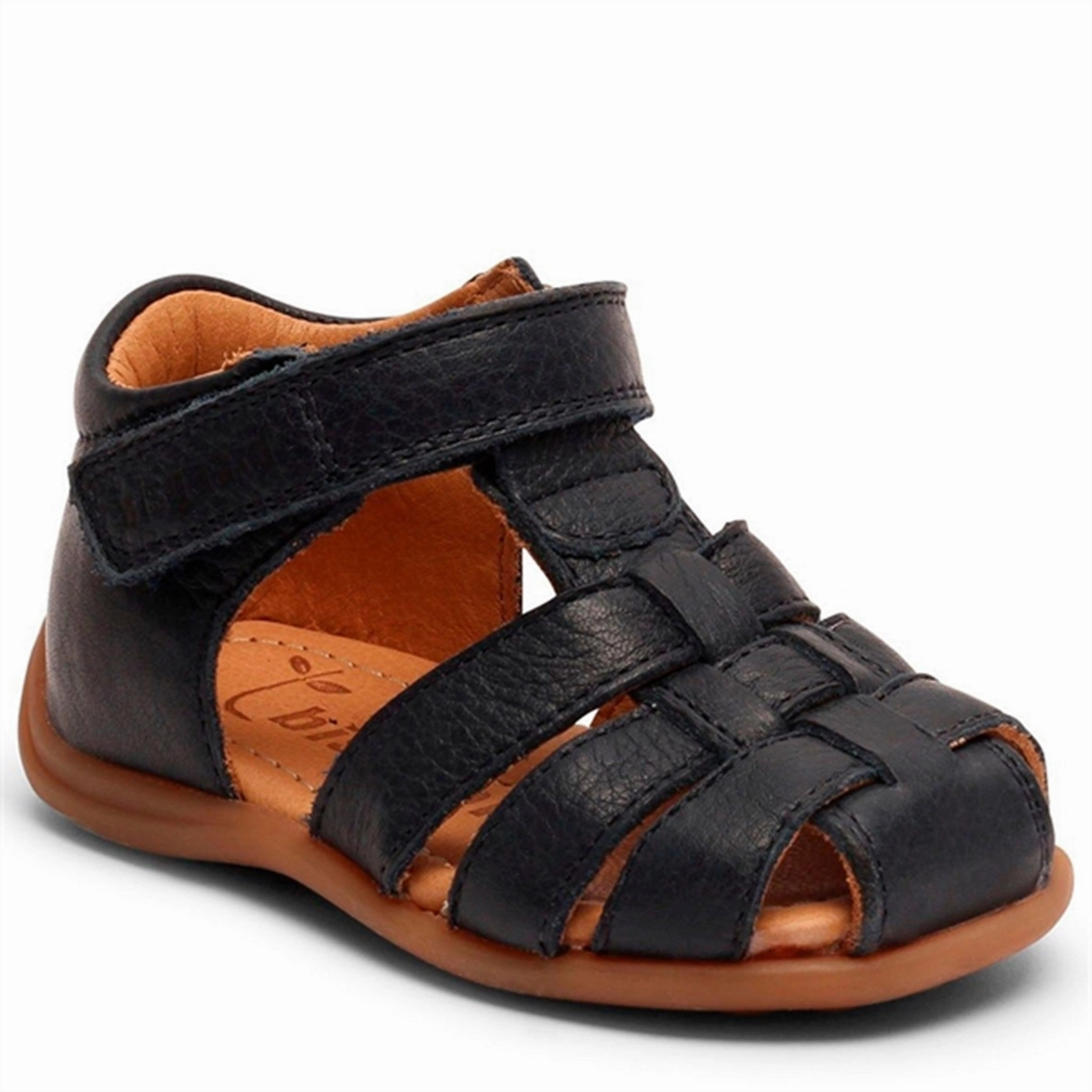 Bisgaard Carly Sandal Navy Brogues Premium shoes
