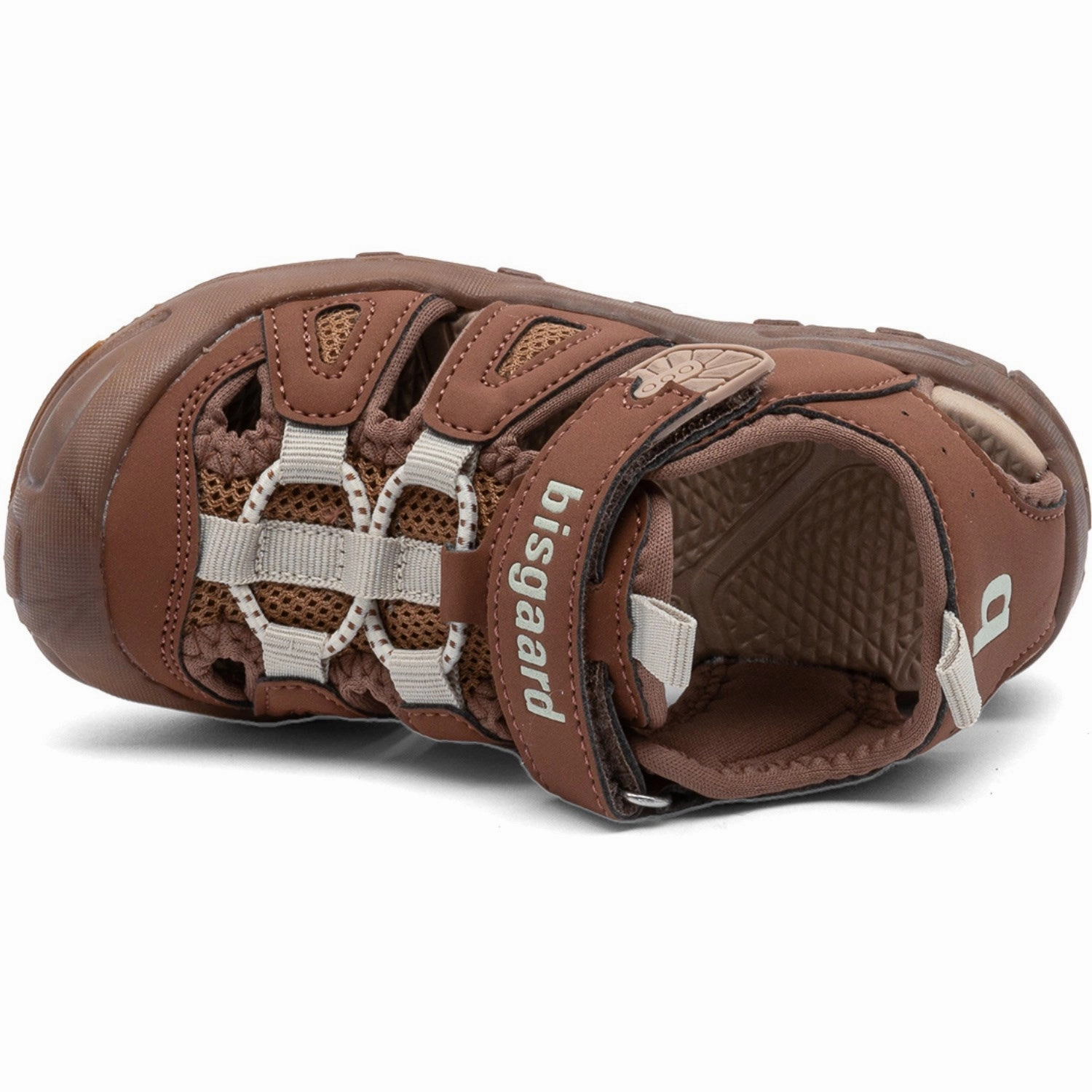 Bisgaard Chocolate Parker Velcro Shoe Indoor shoes