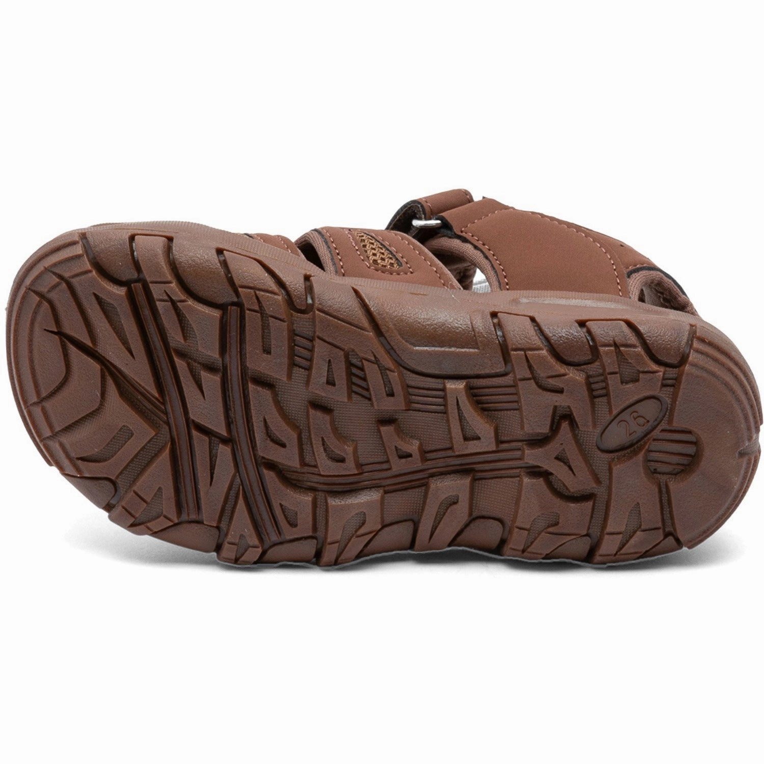 Bisgaard Chocolate Parker Velcro Shoe Indoor shoes