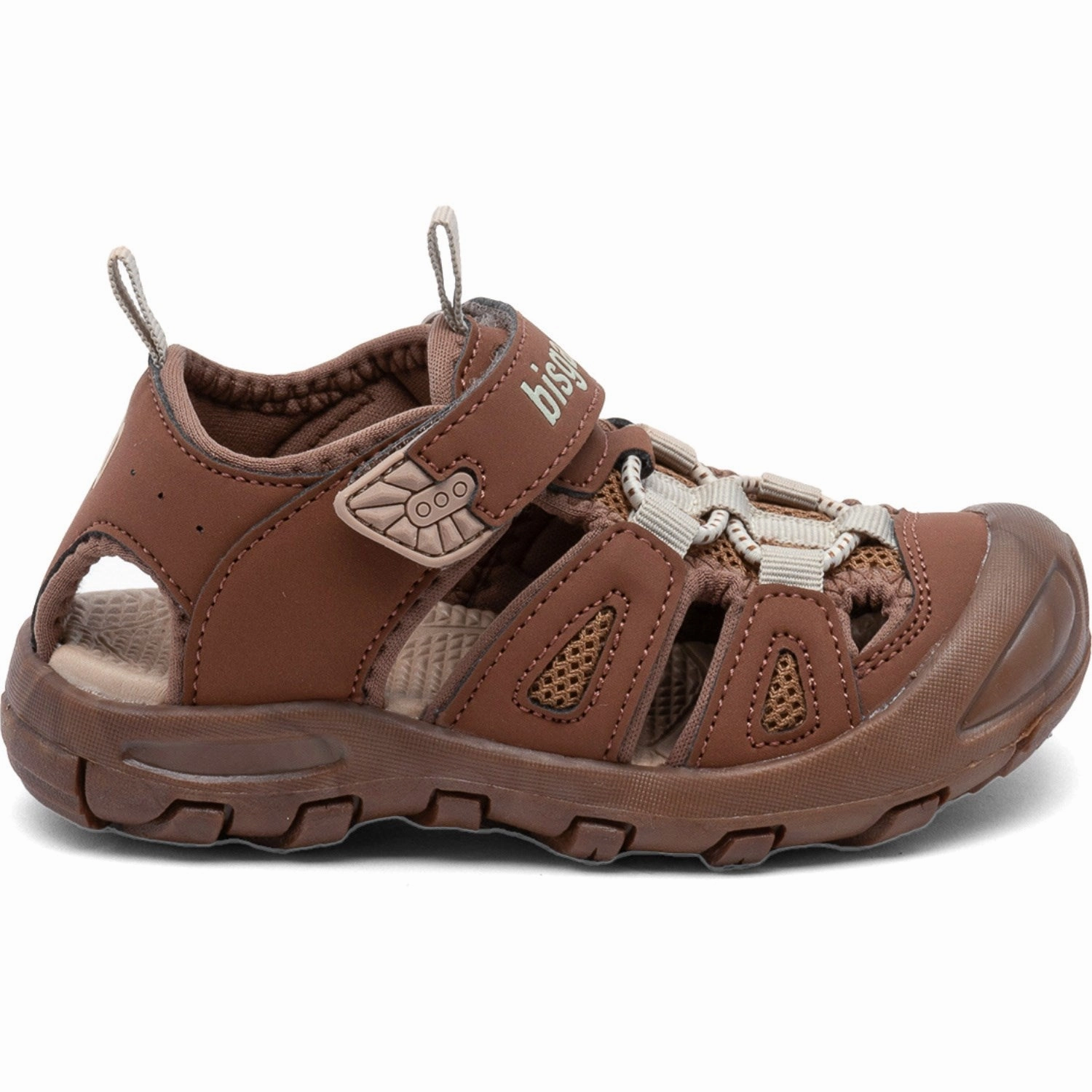 Bisgaard Chocolate Parker Velcro Shoe Indoor shoes