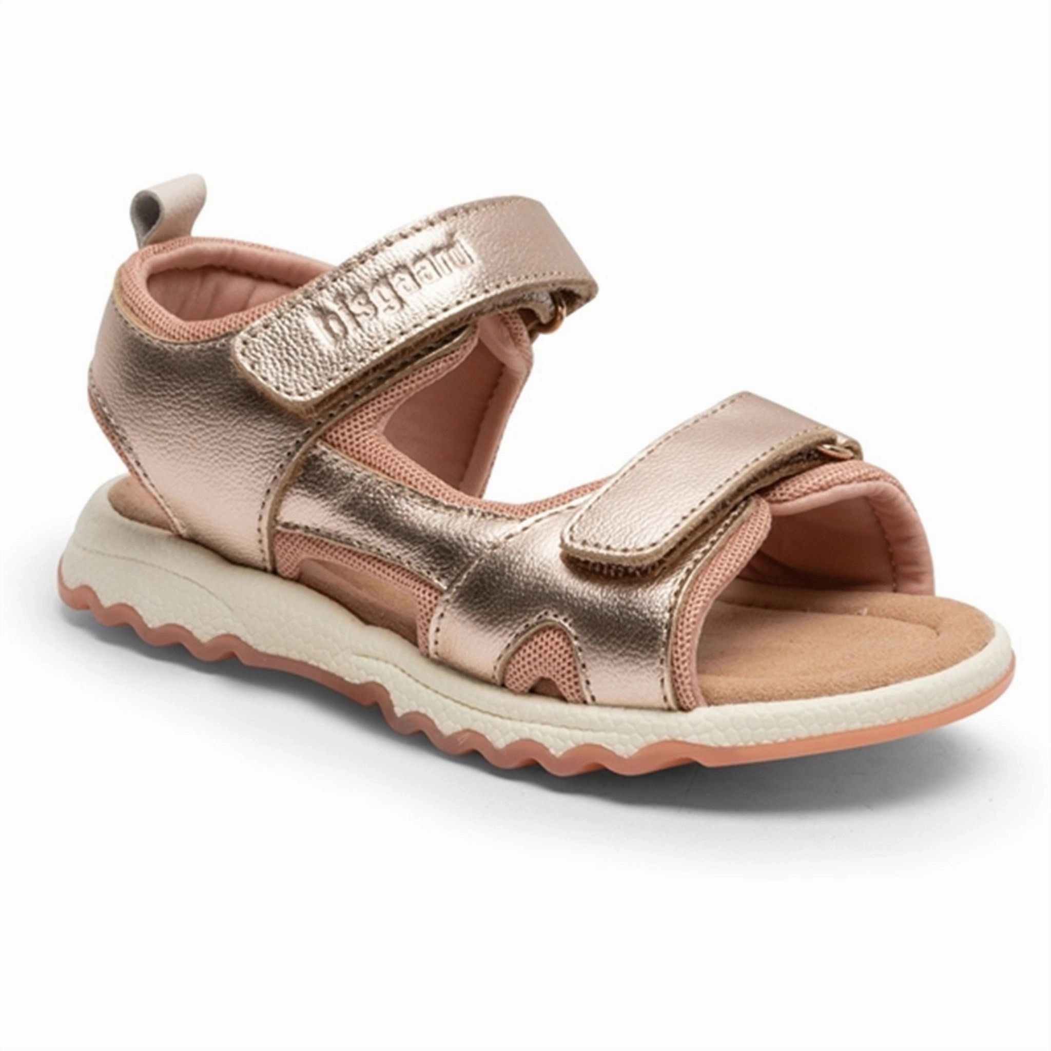 Bisgaard Coco Sandal Rose Gold Lace-up