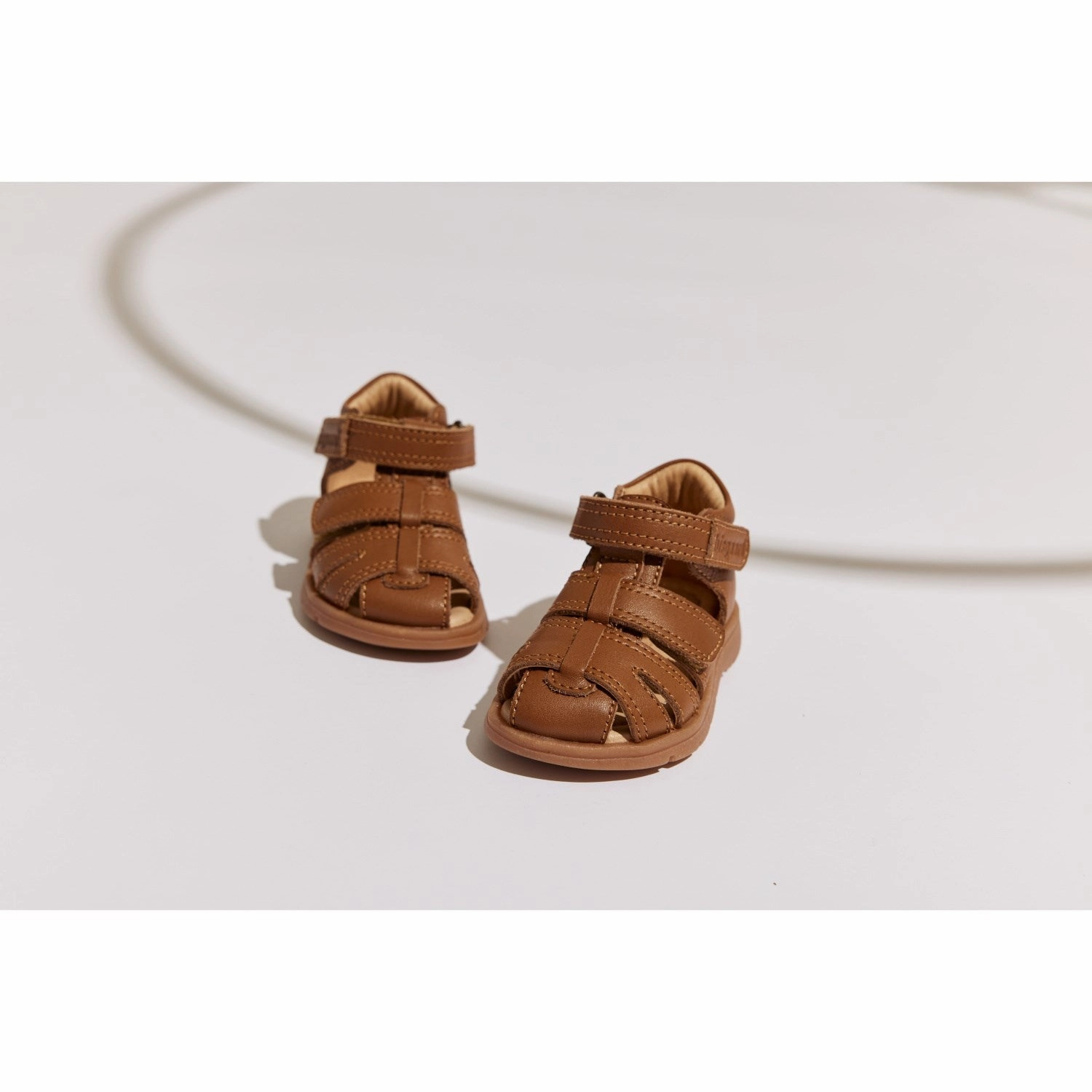 Bisgaard Cognac Frans Sandal Jazz shoes