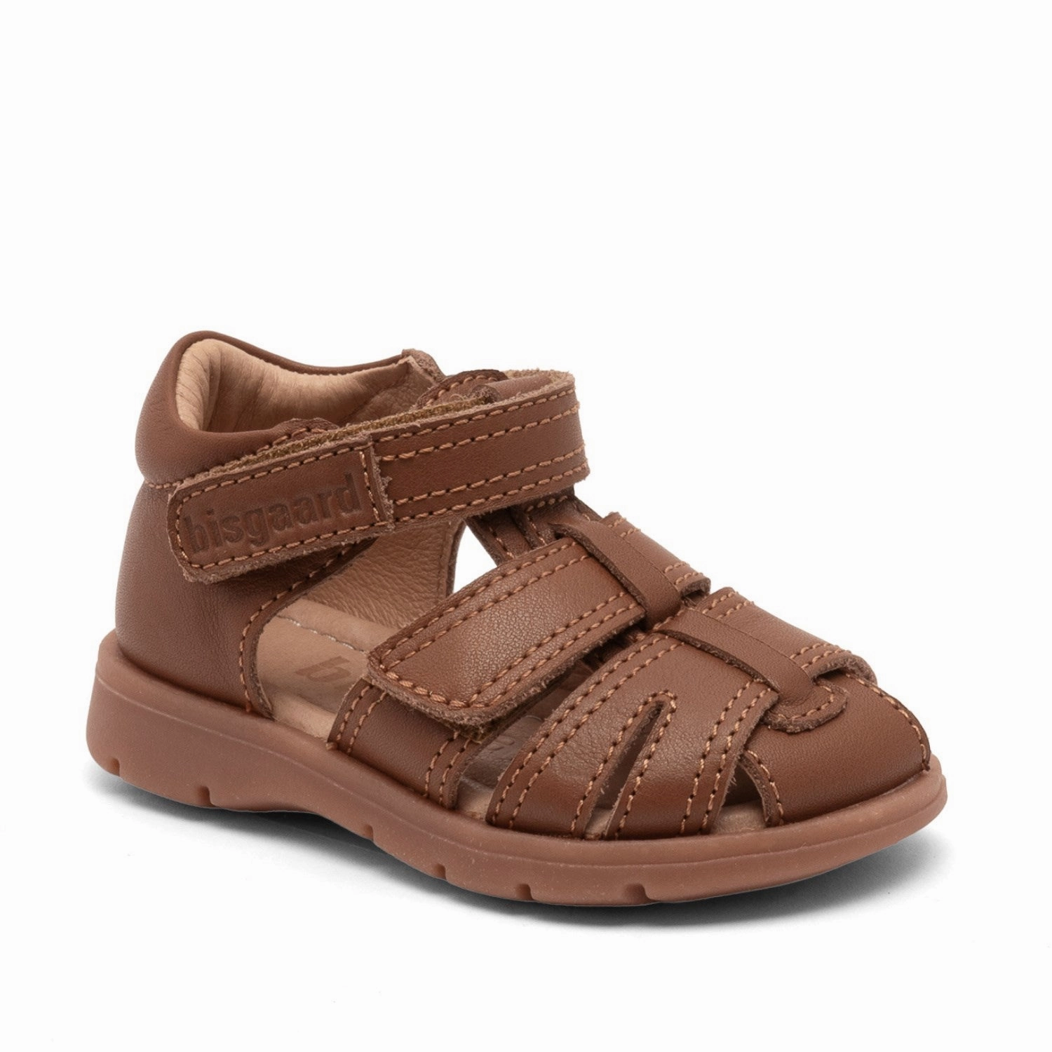 Bisgaard Cognac Frans Sandal Jazz shoes Slip-resistant