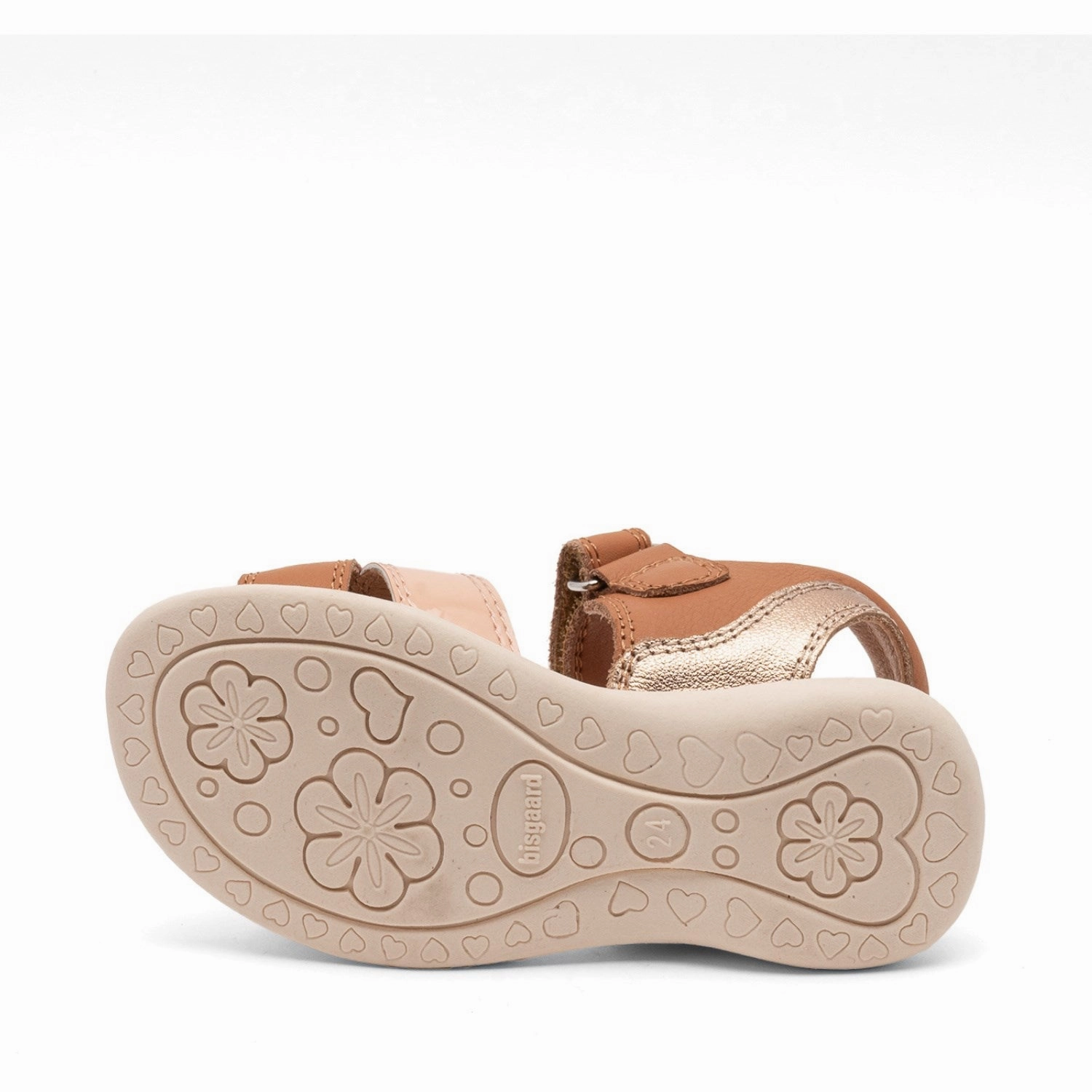 Bisgaard Cognac Sofie Sandal Mesh shoes