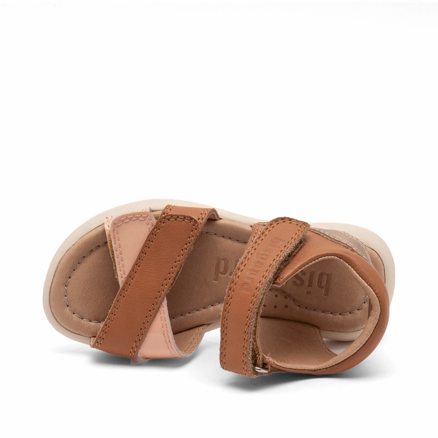 Bisgaard Cognac Sofie Sandal Mesh shoes