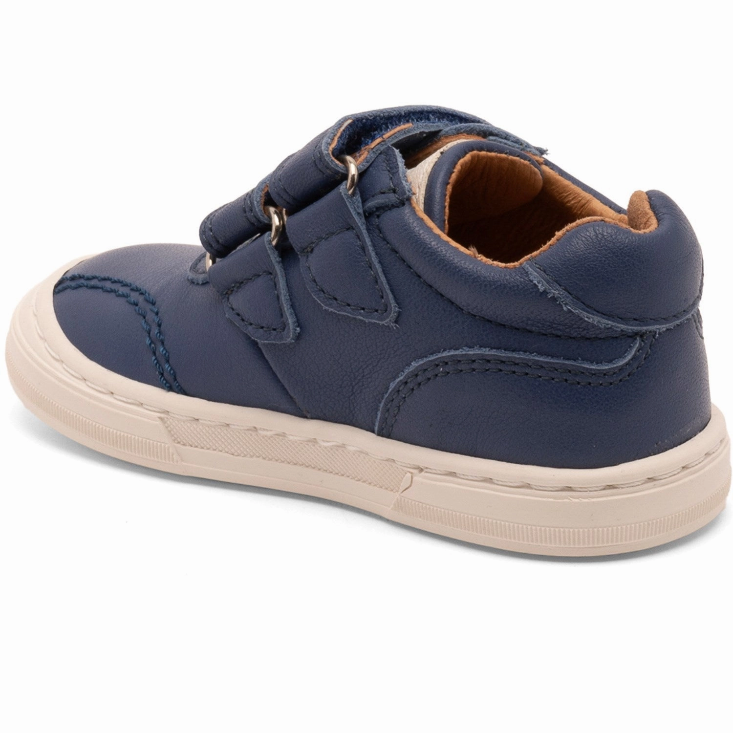 Bisgaard Deep Blue Rainbow Low Velcro Shoe Boots
