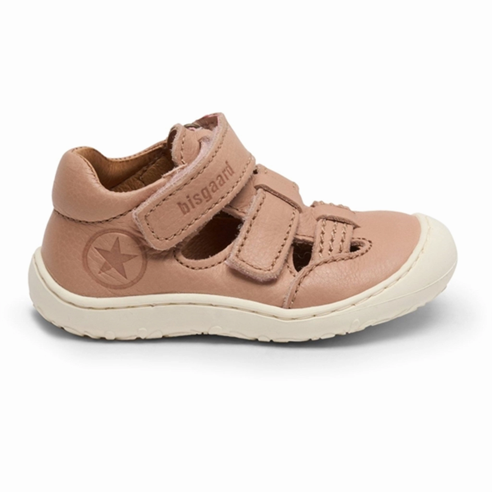 Bisgaard Hana Starter Shoes Nude Summer shoes Printed shoes