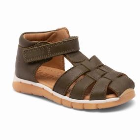 Bisgaard Khaki Billie Sandal Pointe shoes Slippers