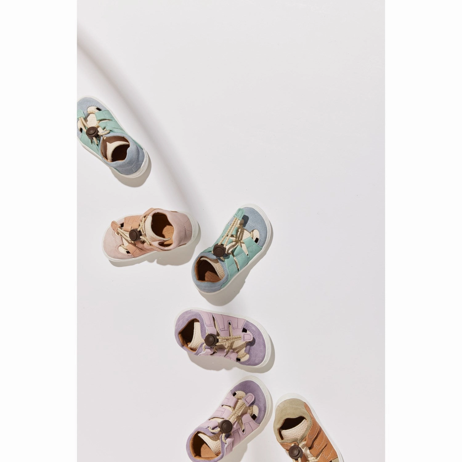Bisgaard Lavender Barefoot Fletcher Sandal Designer shoes