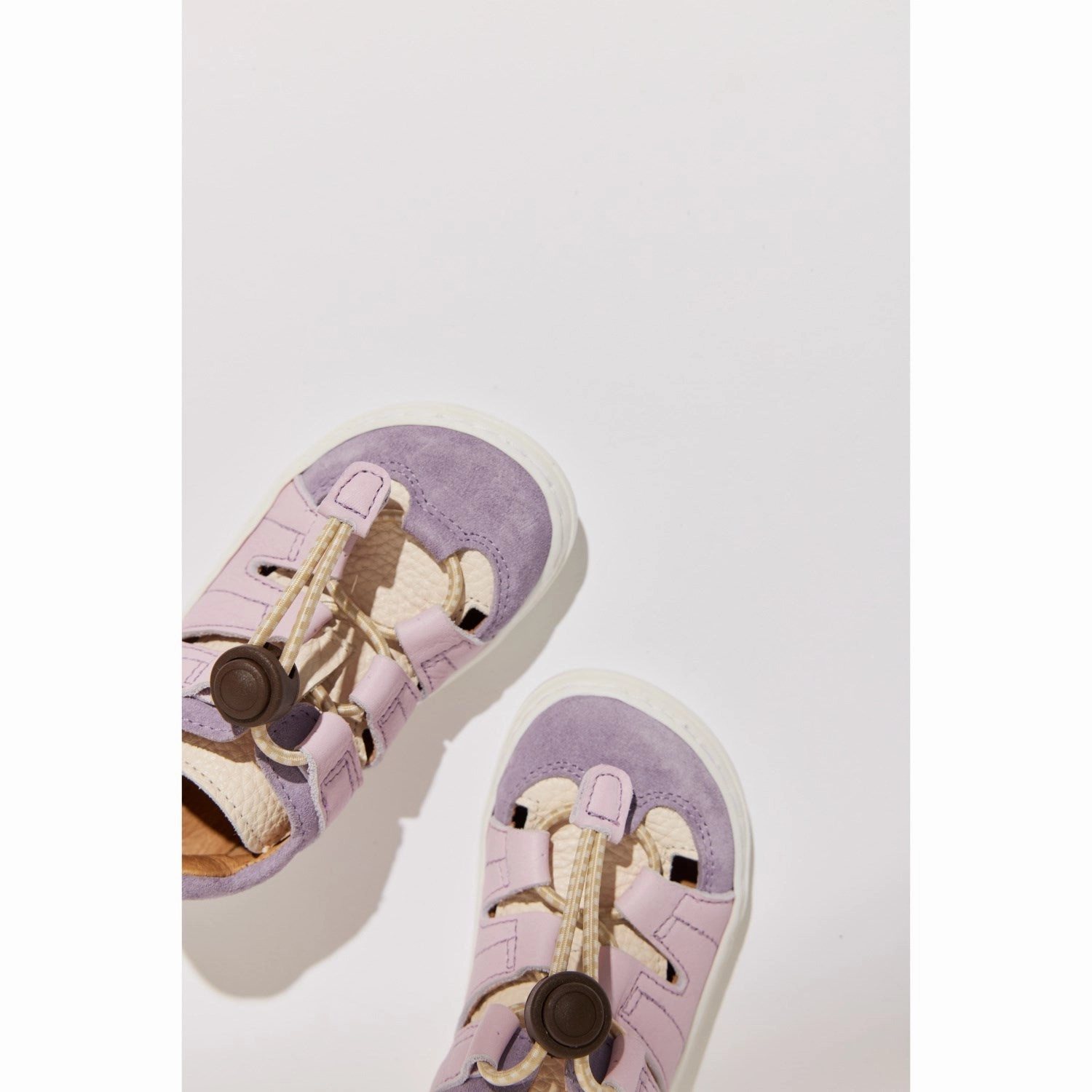 Bisgaard Lavender Barefoot Fletcher Sandal Designer shoes