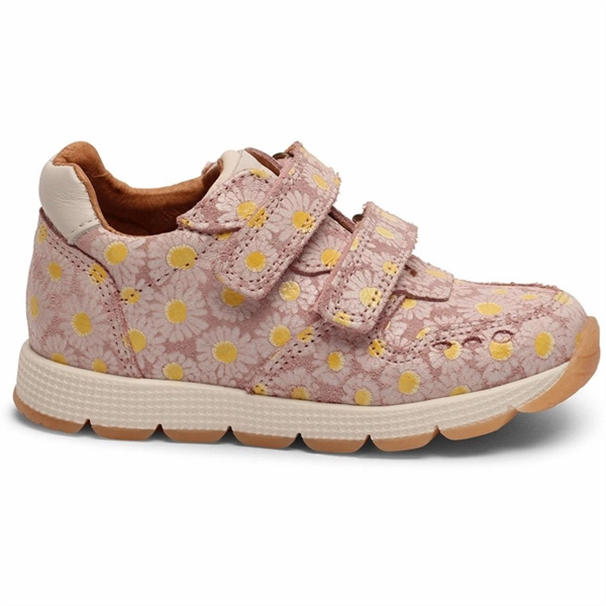 Bisgaard Luka V Velcro Shoe Rose Flowers Lightweight shoes