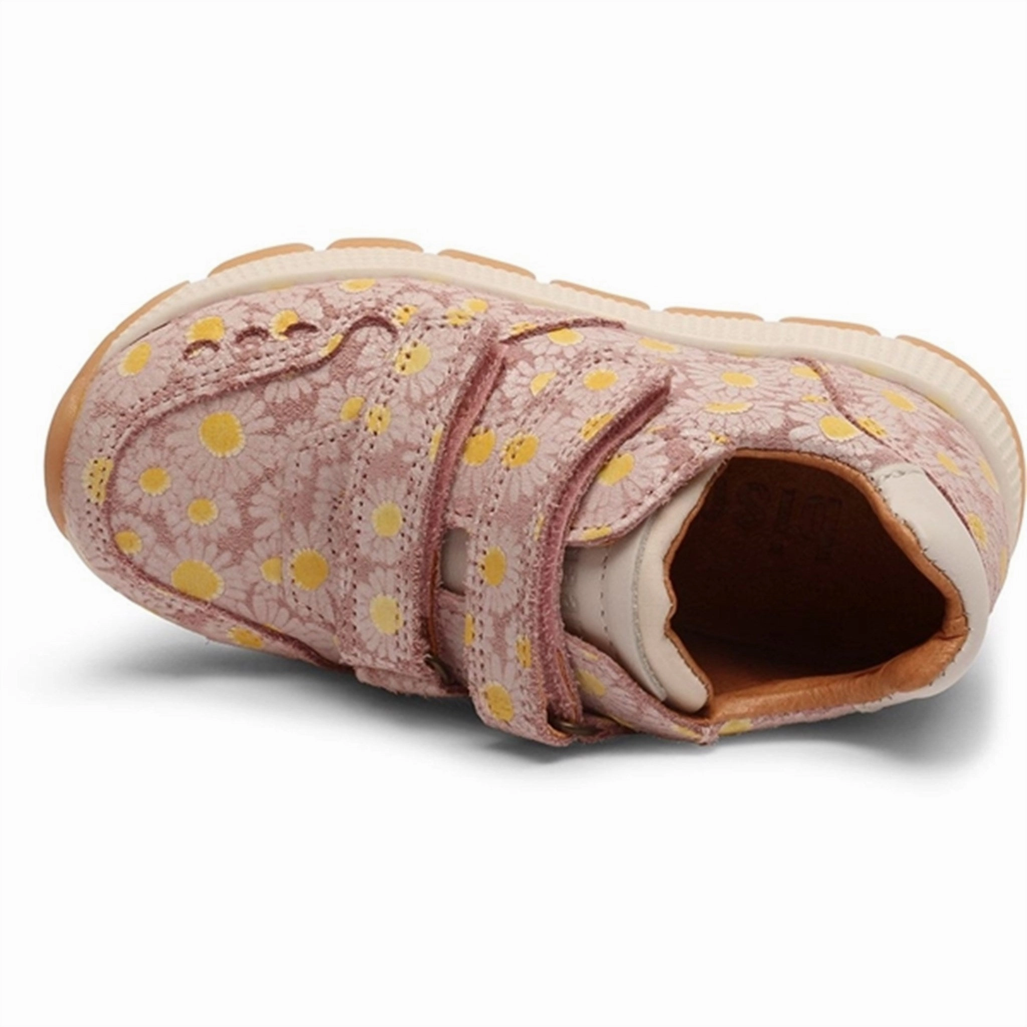 Bisgaard Luka V Velcro Shoe Rose Flowers Lightweight shoes