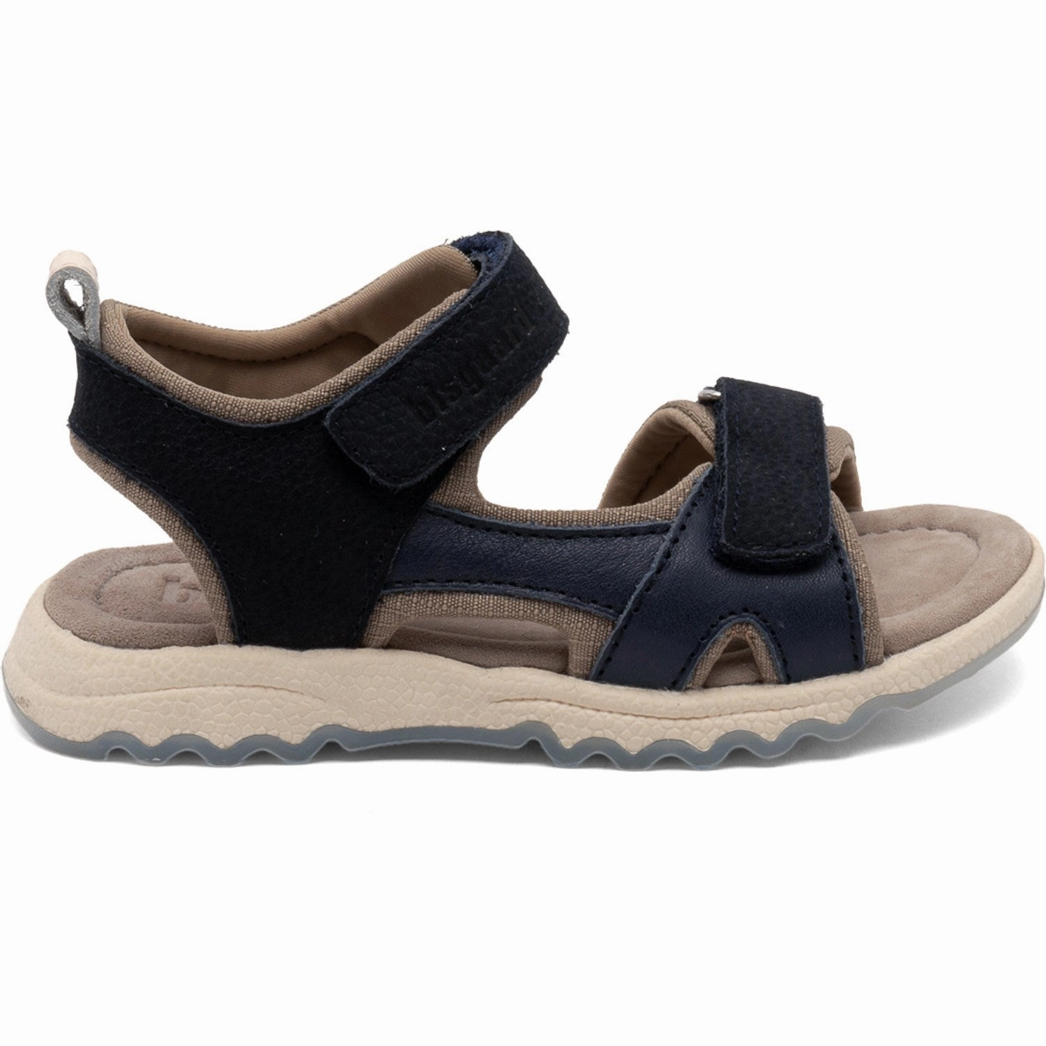 Bisgaard Navy Coco Sandal Leather shoes