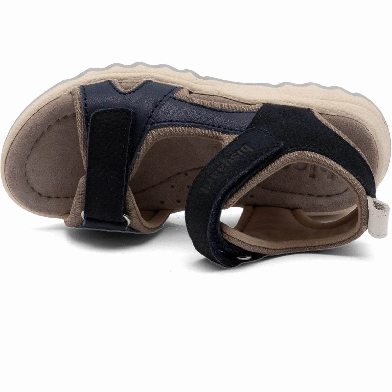 Bisgaard Navy Coco Sandal Leather shoes