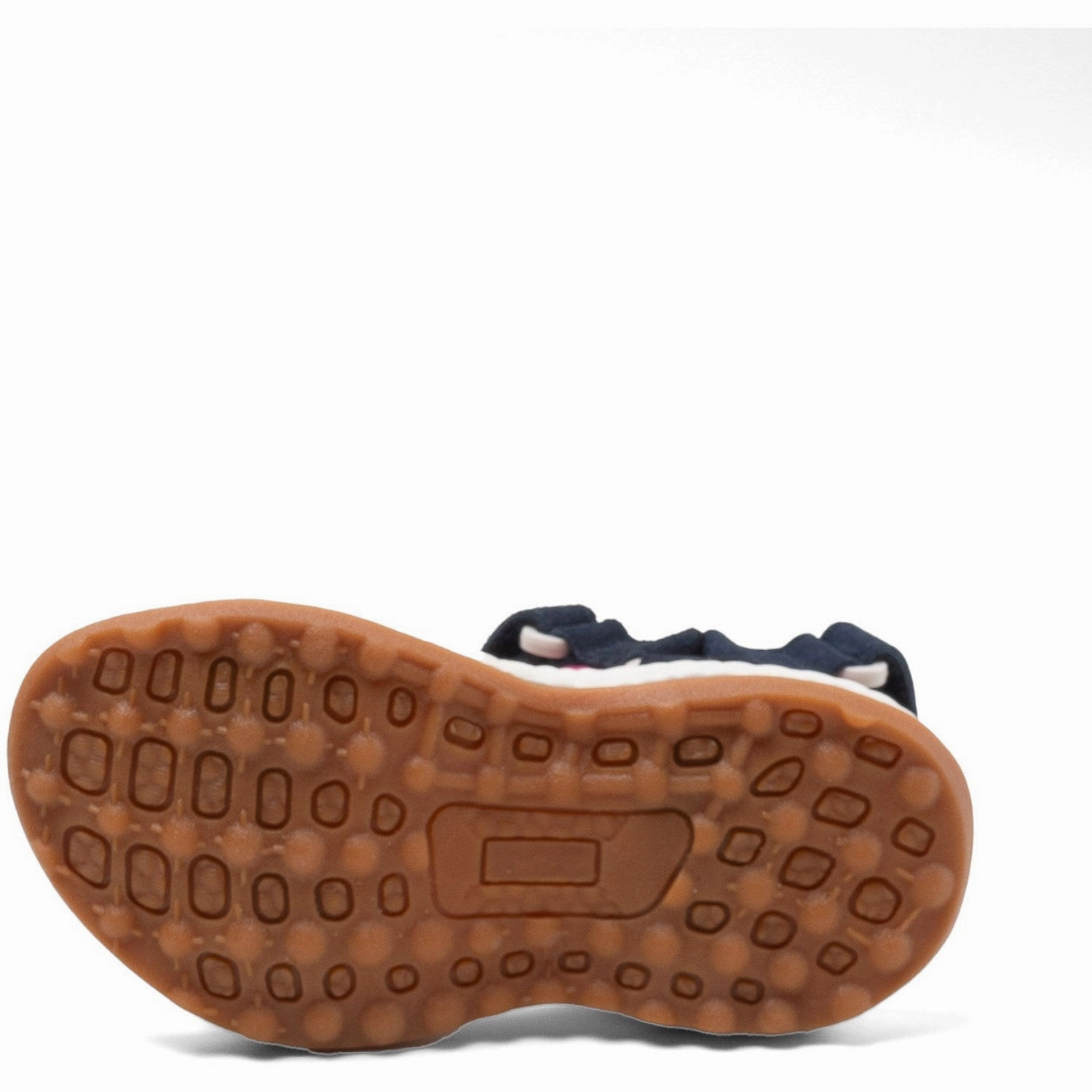Bisgaard Navy Raden Sandal Oxfords