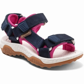 Bisgaard Navy Raden Sandal Oxfords Work shoes