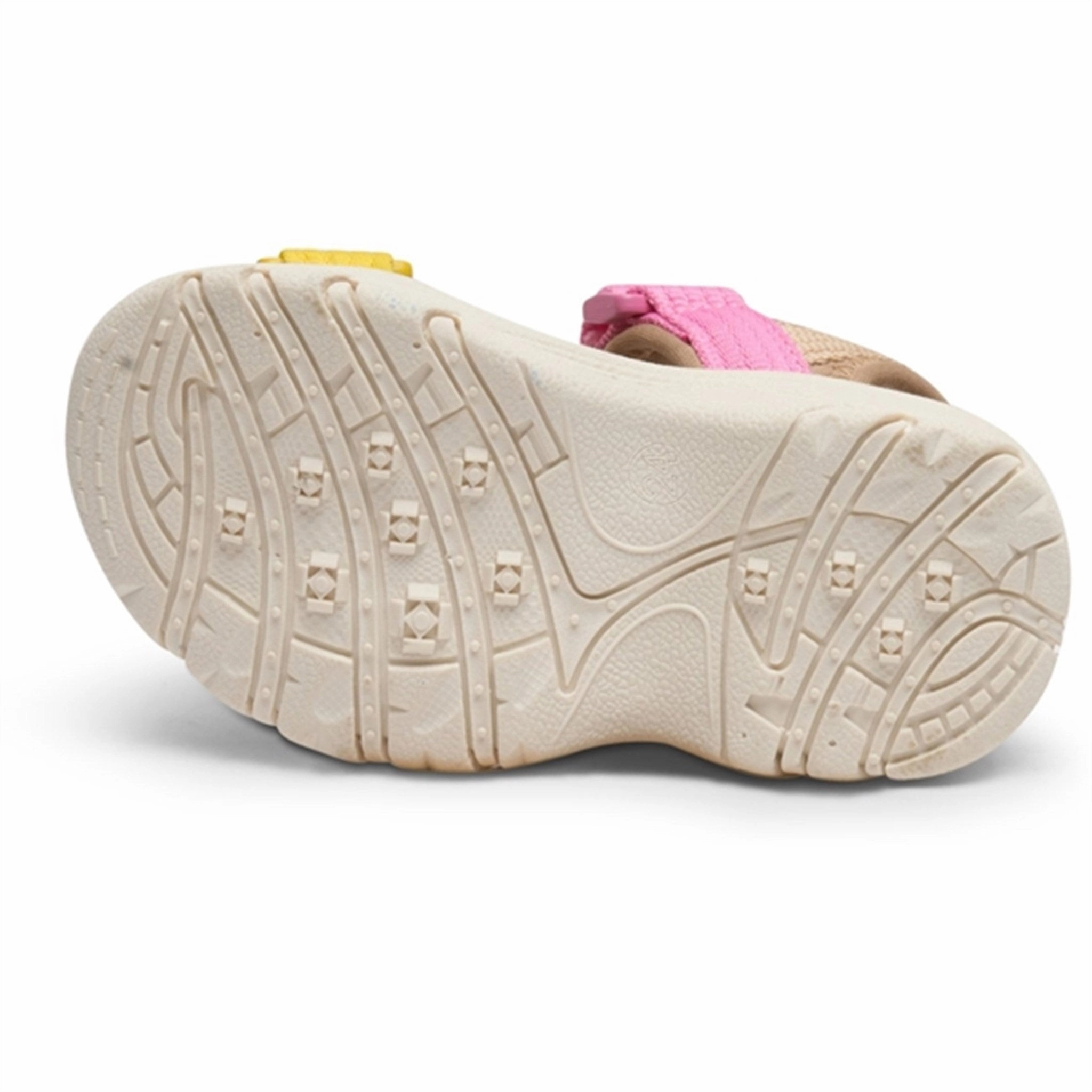 Bisgaard Nico Sandal Yellow/Pink Wedges