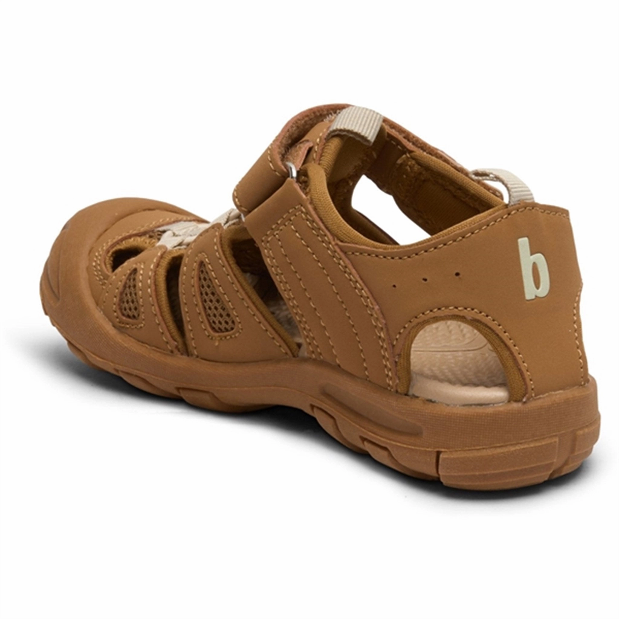 Bisgaard Parker Velcro Sandal Brown Lace-up