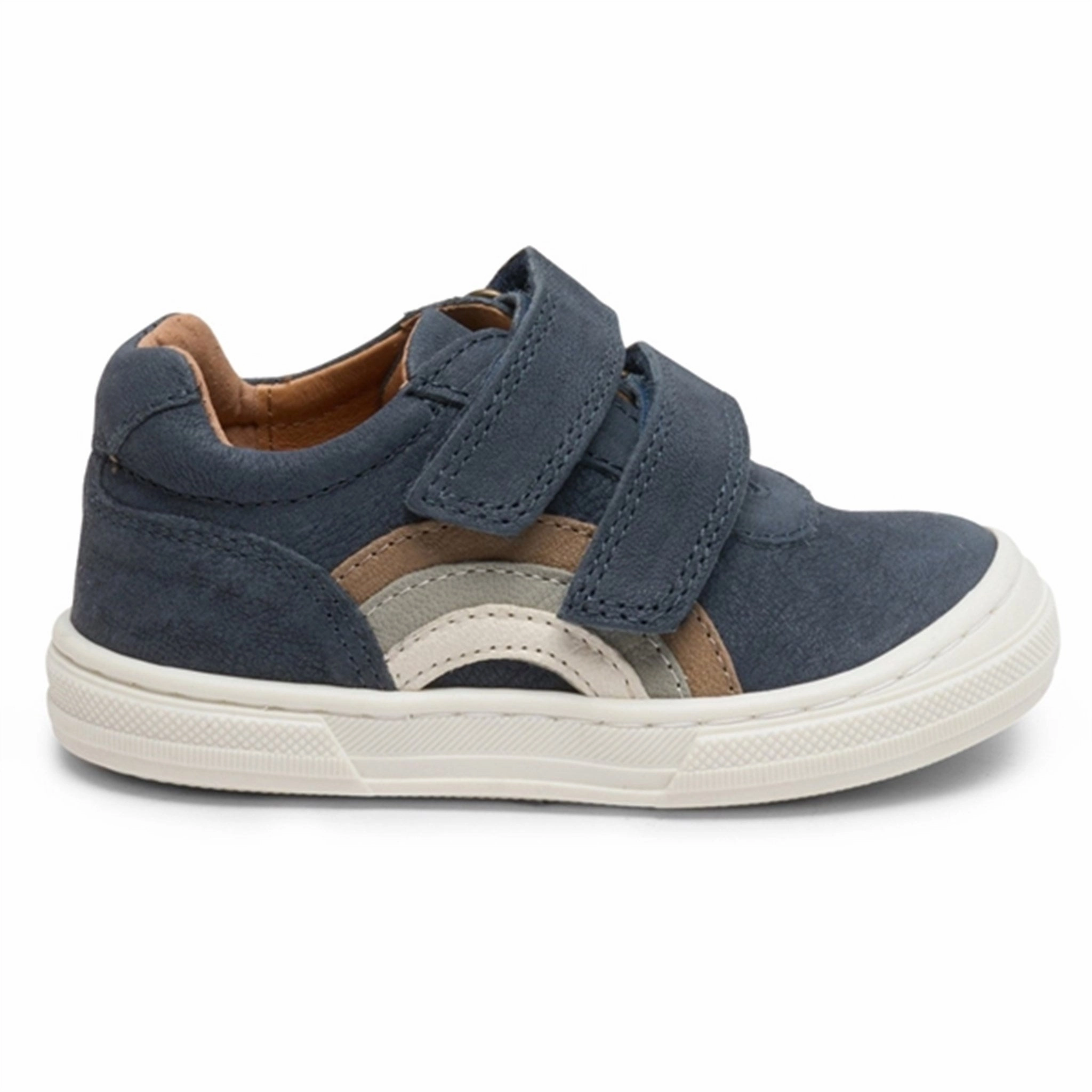 Bisgaard Rainbow Low Velcro Shoe Marine Boots