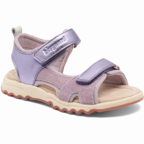 Bisgaard Sparkling Purple Coco Sandal Slip-resistant Basketball shoes