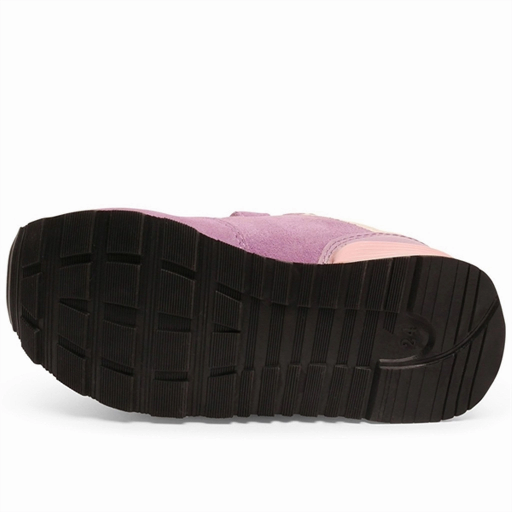 Bisgaard Winston S Velcro Shoe Lavender Ballet flats