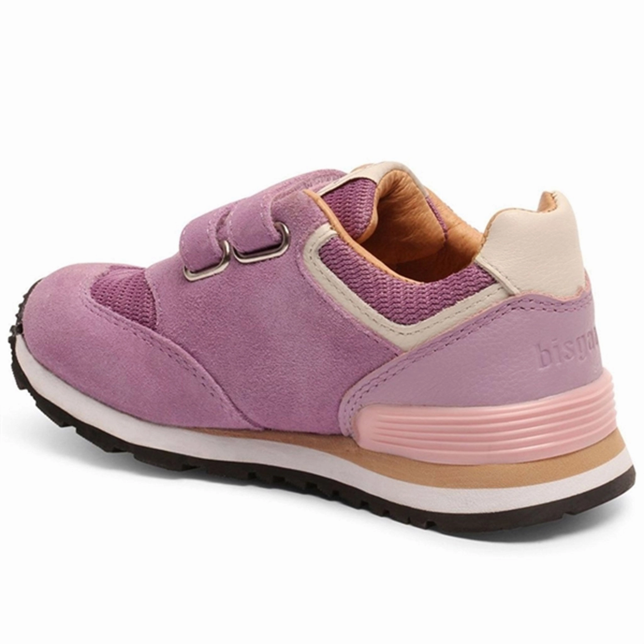 Bisgaard Winston S Velcro Shoe Lavender Ballet flats