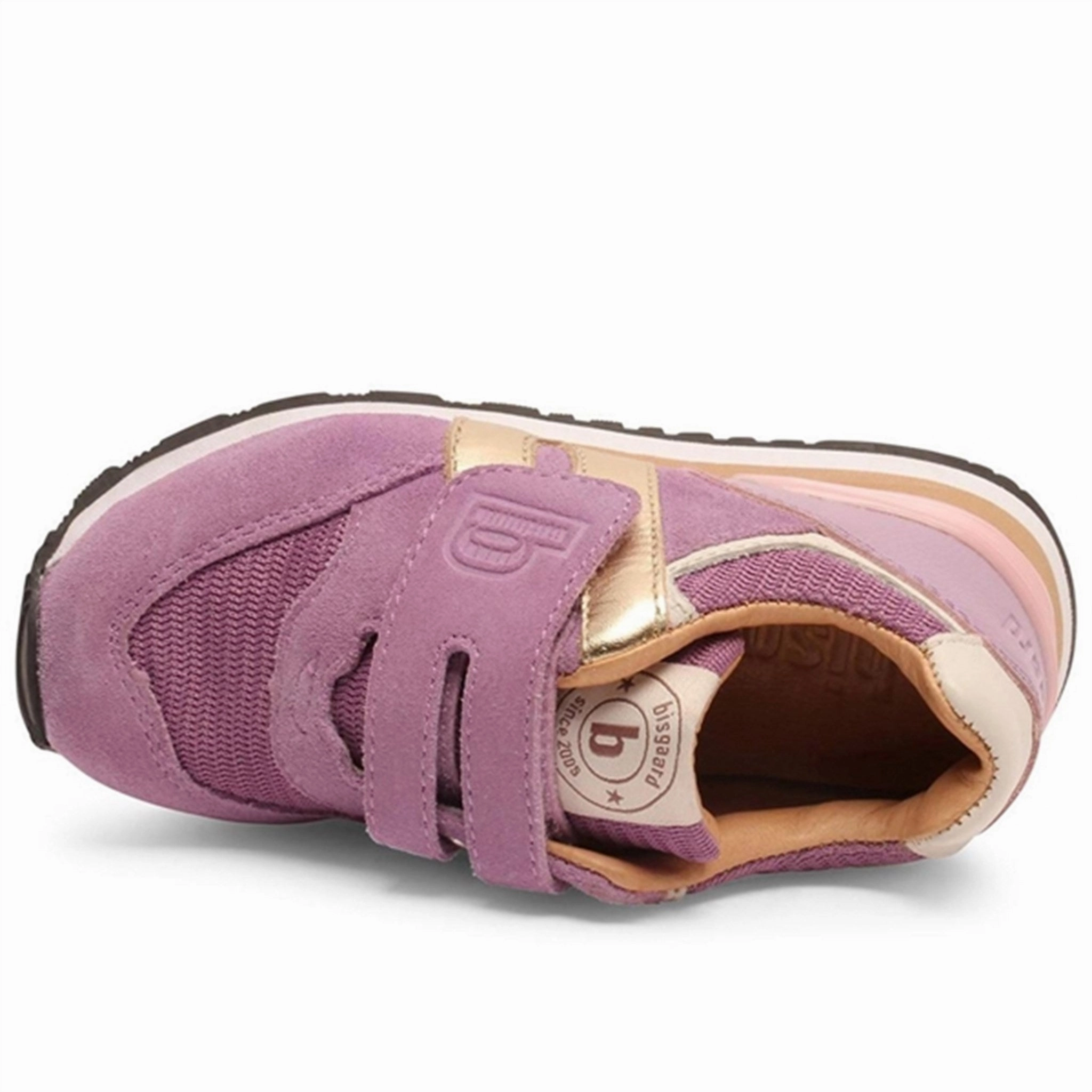 Bisgaard Winston S Velcro Shoe Lavender Ballet flats