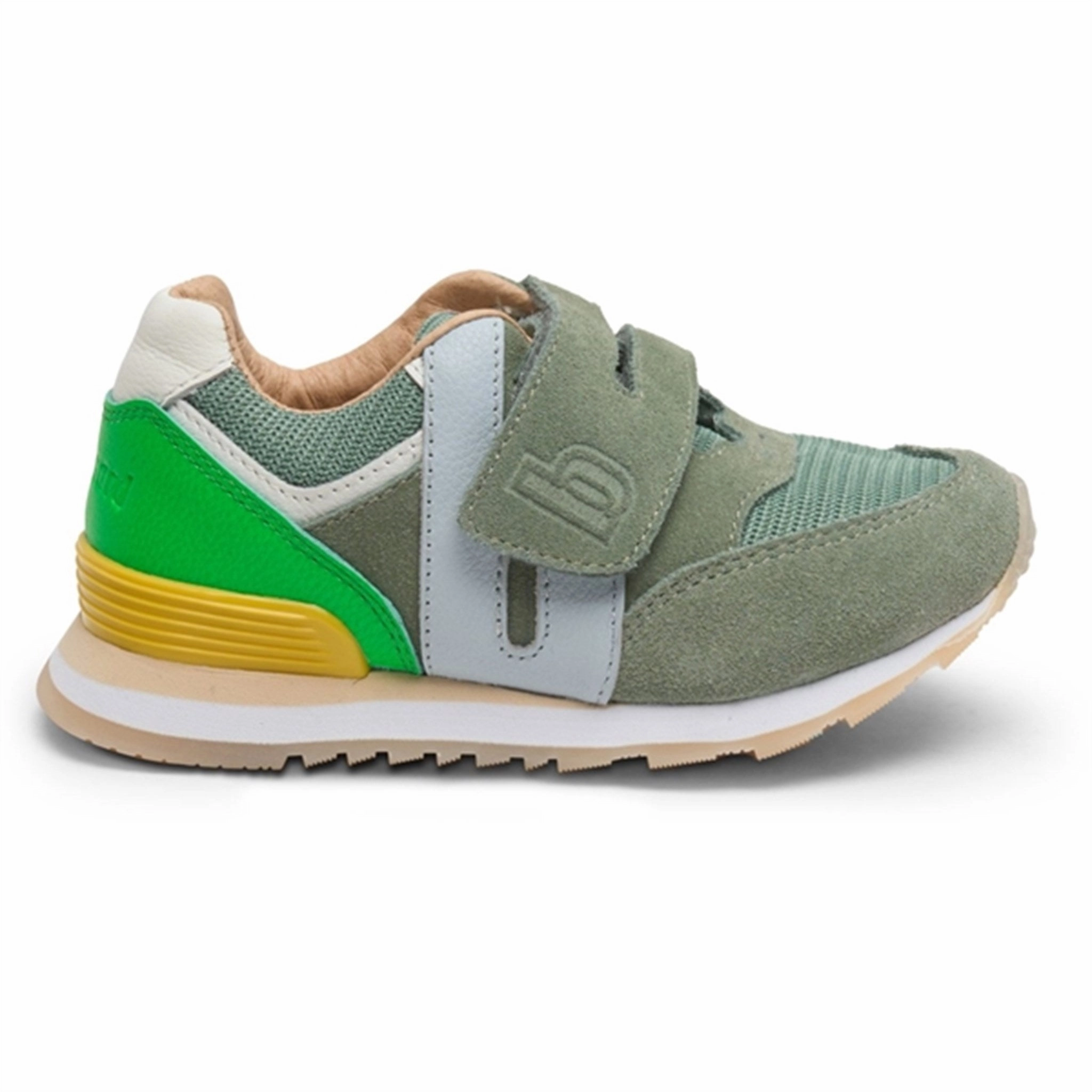 Bisgaard Winston Velcro Shoes Green Autumn shoes
