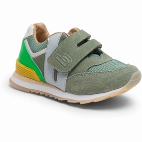Bisgaard Winston Velcro Shoes Green Autumn shoes Trainers