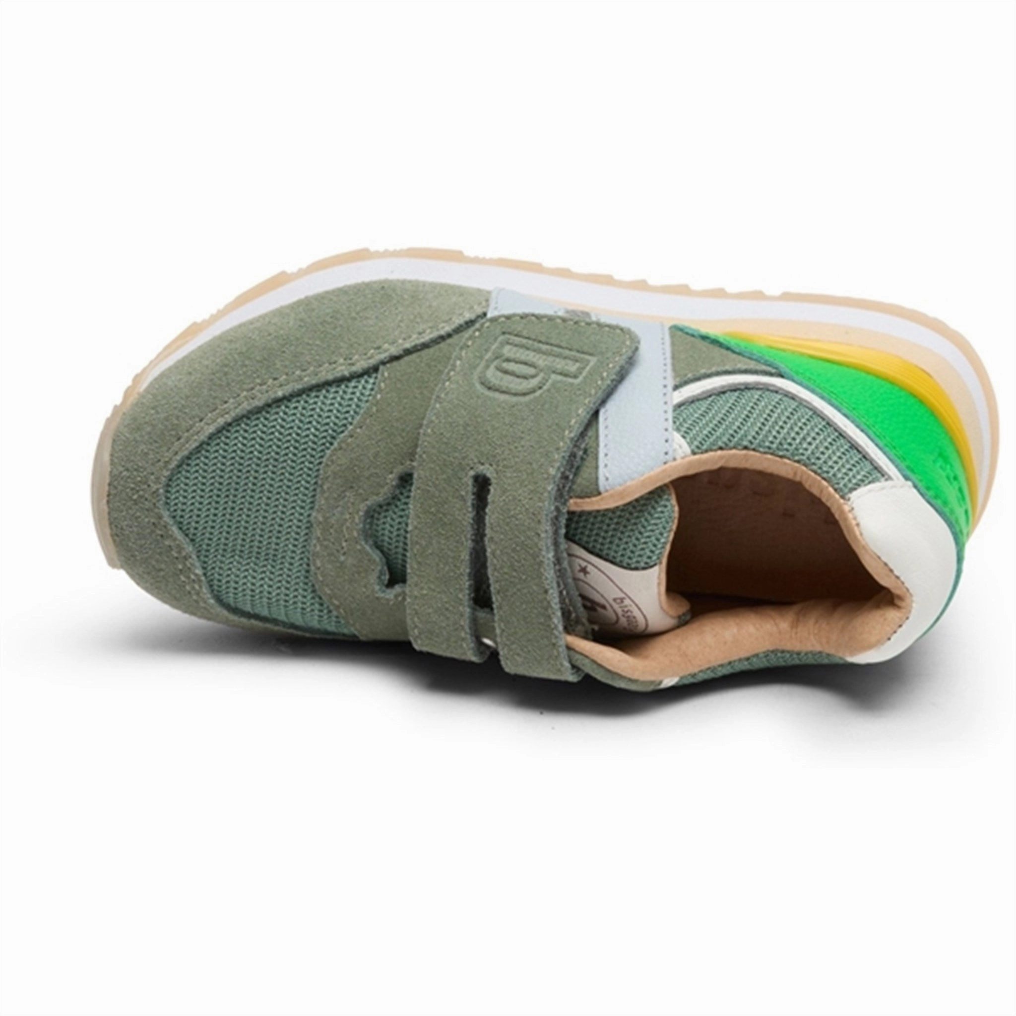 Bisgaard Winston Velcro Shoes Green Autumn shoes