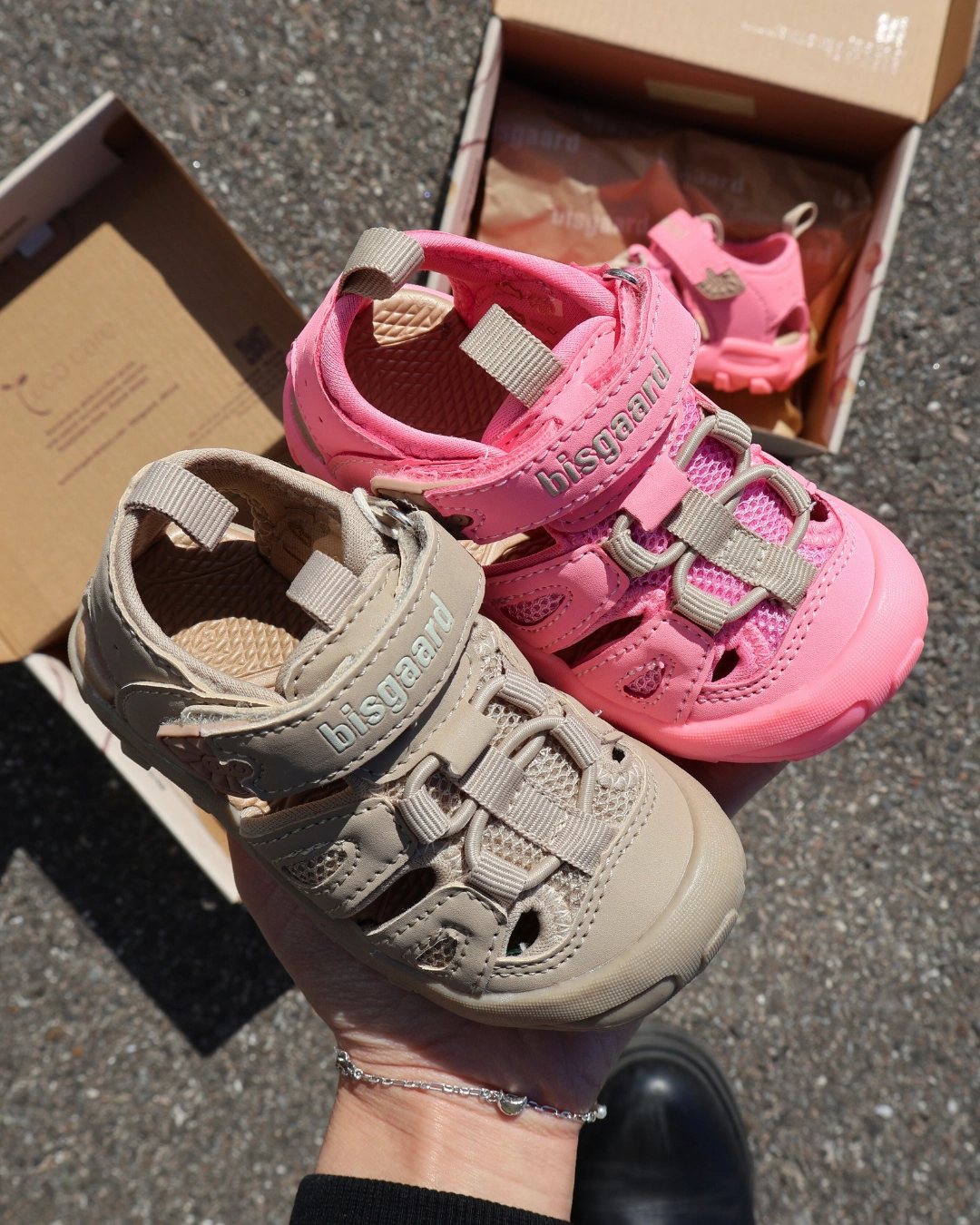 Bisgaard x Luksusbaby Beach Parker Velcro Shoe Party shoes