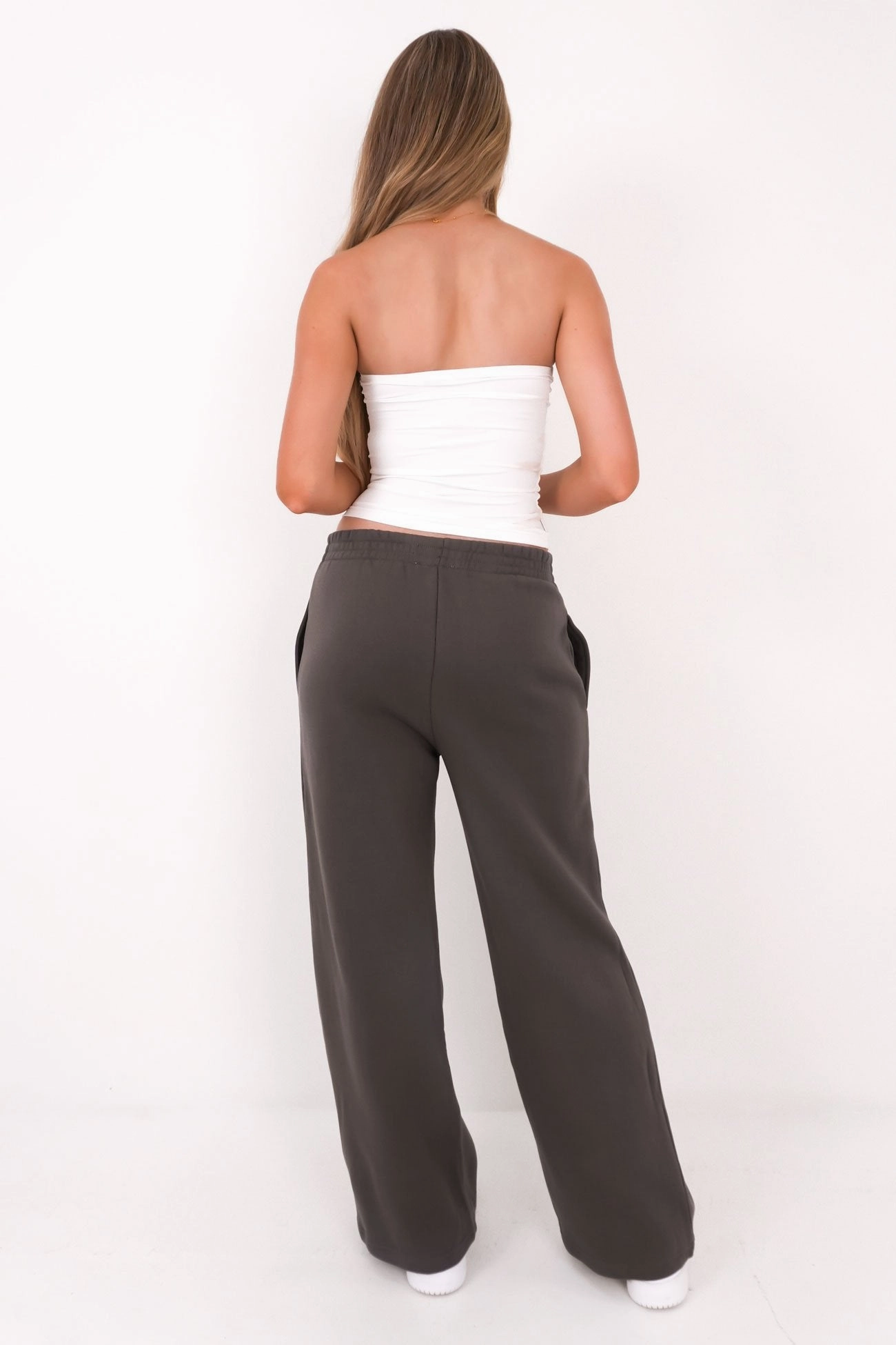 Blair Wide Track Pant Charcoal sale t shirts