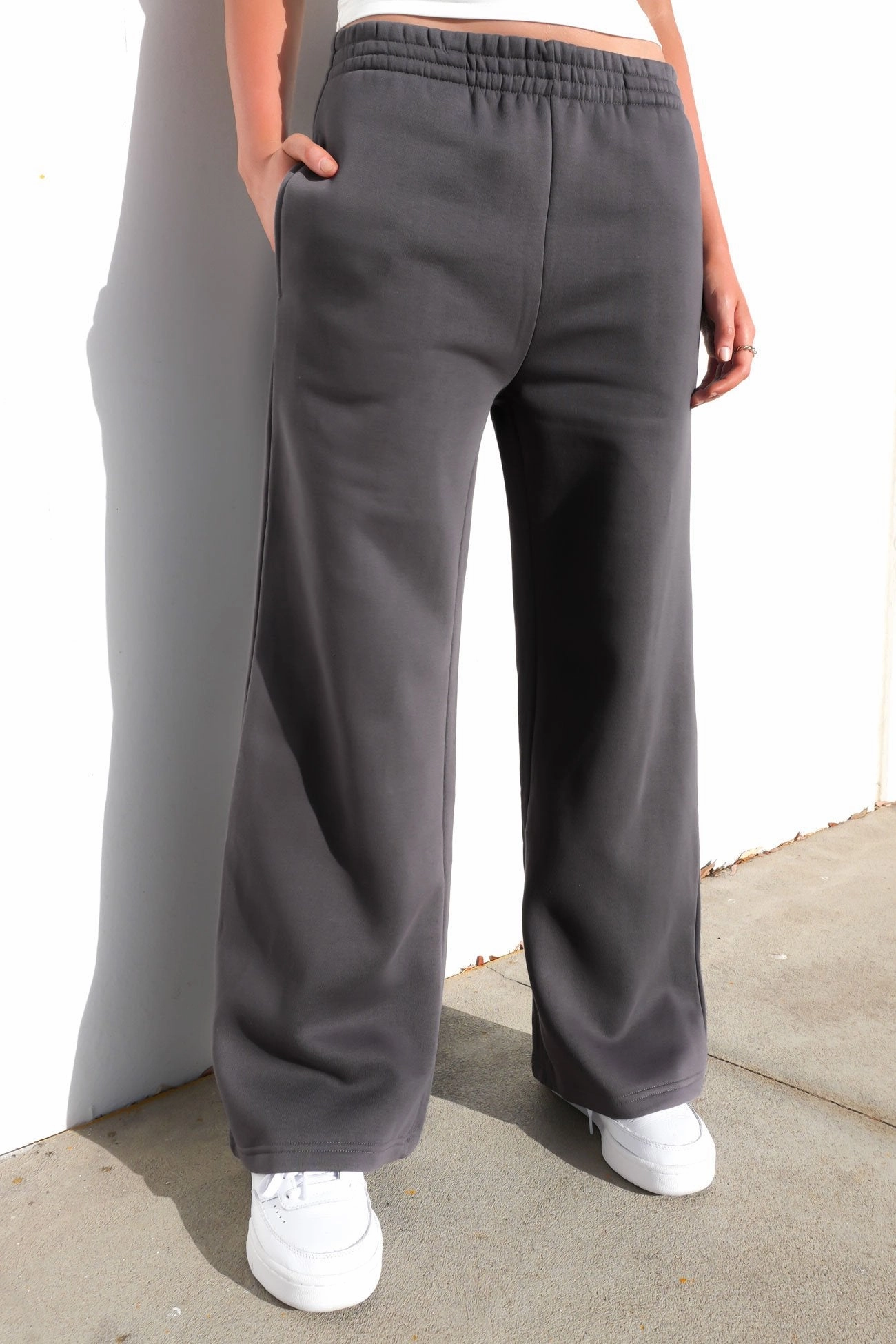 Blair Wide Track Pant Charcoal sale agreement kerastase sale