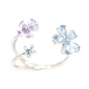 Blossom Blue Ring