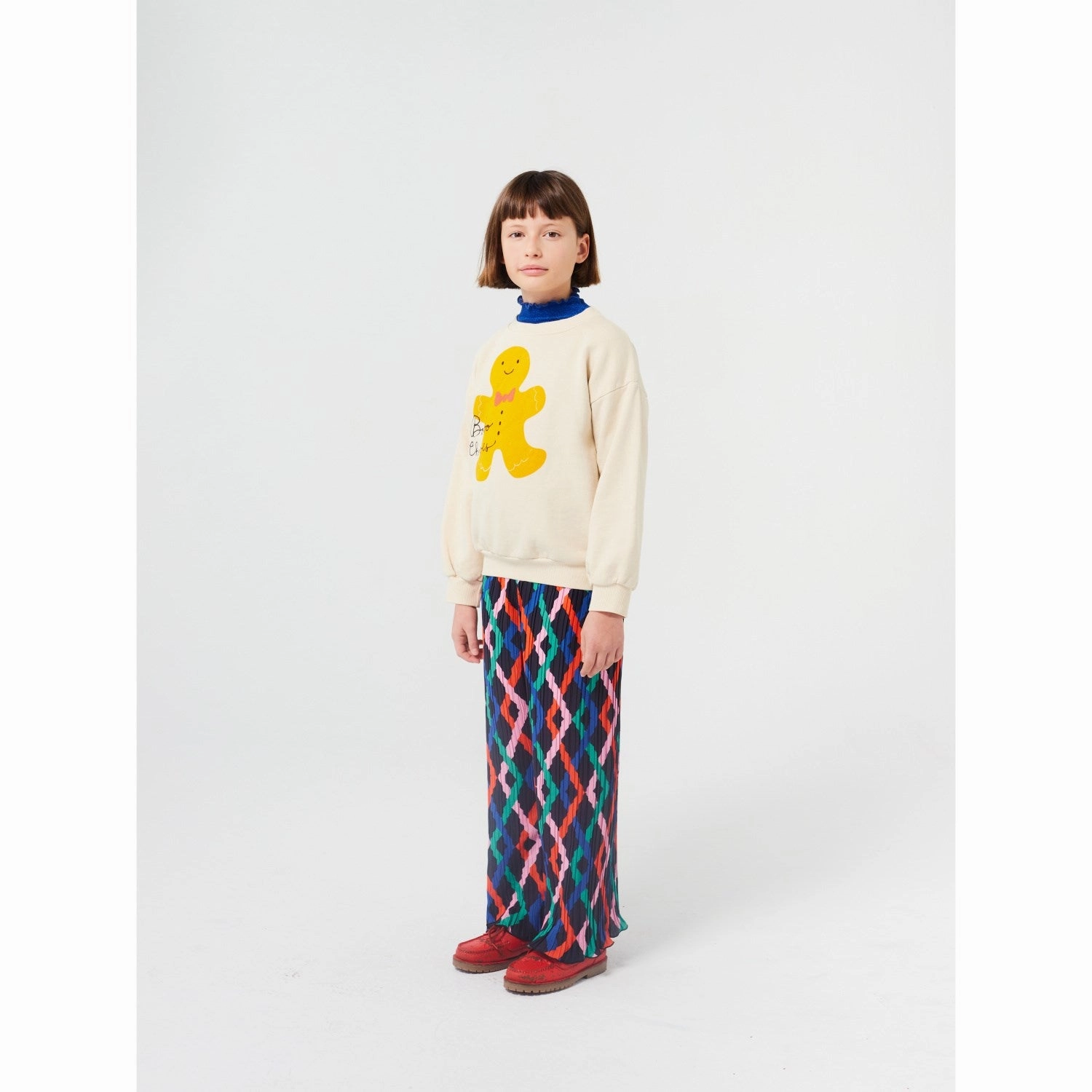 Bobo Choses Offwhite Gingerbread Sweatshirt Design