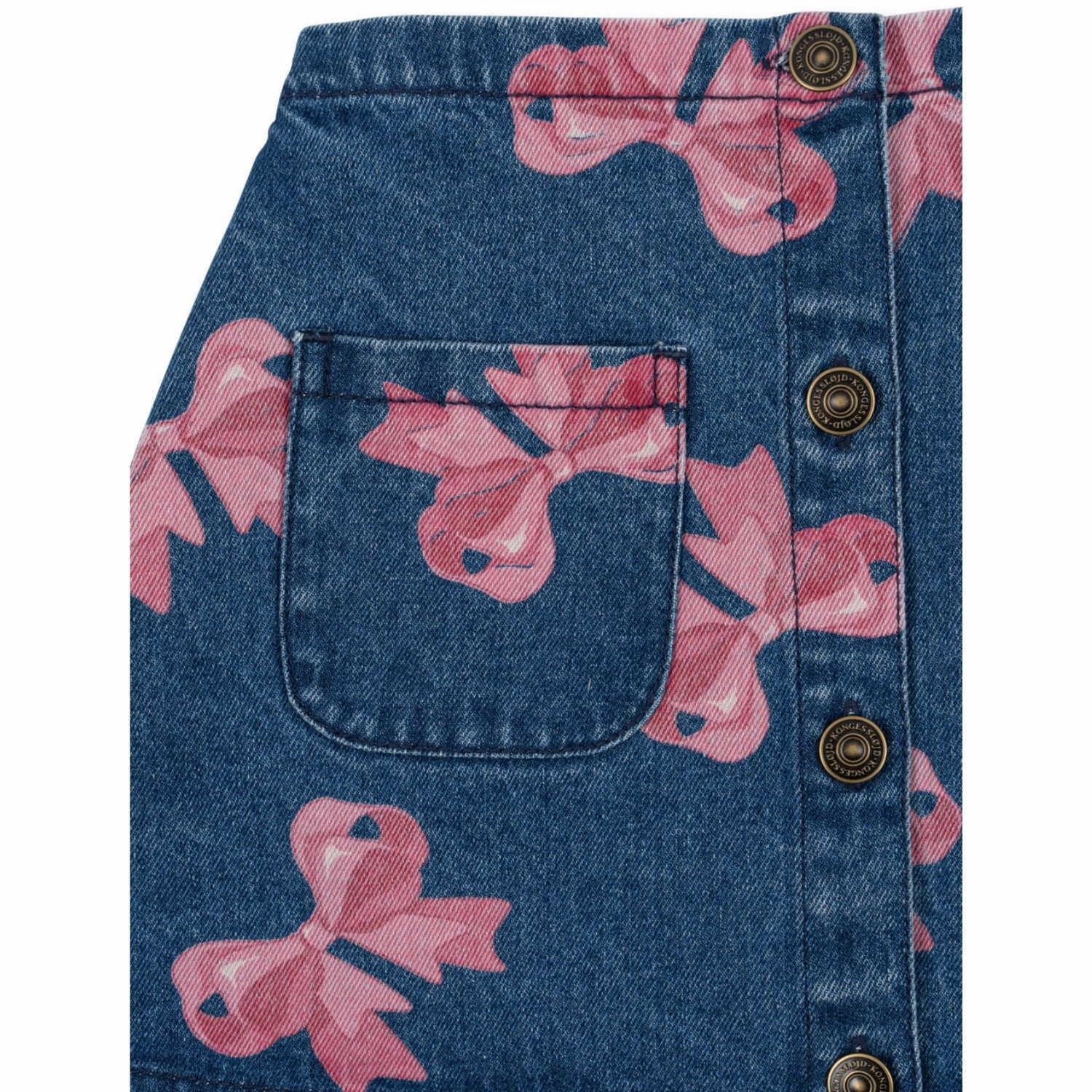 Bold Konges Sljd Bella Bow (For Denim) Magot Skirt Gots