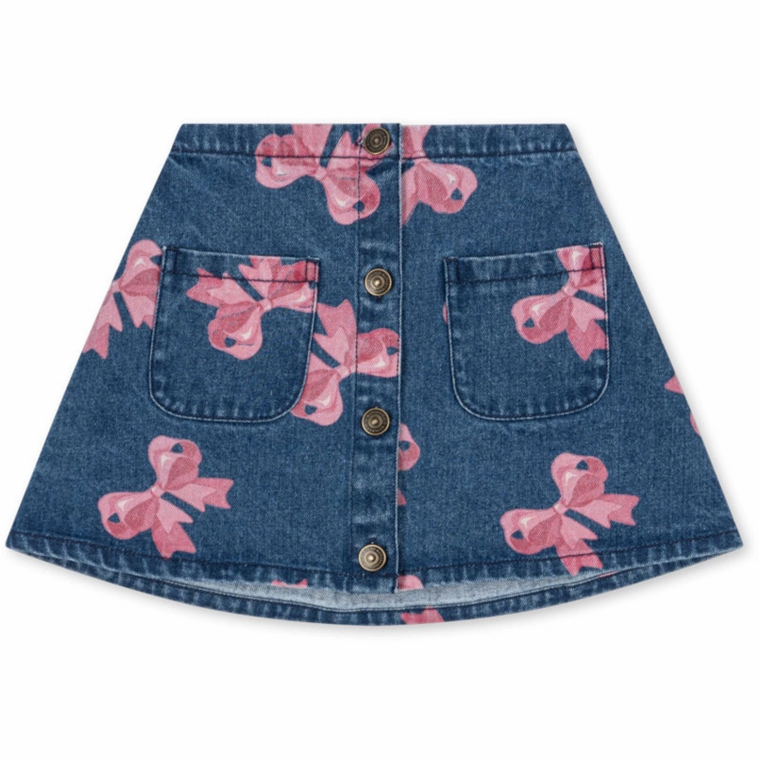 Bold Konges Sljd Bella Bow (For Denim) Magot Skirt Gots Collar
