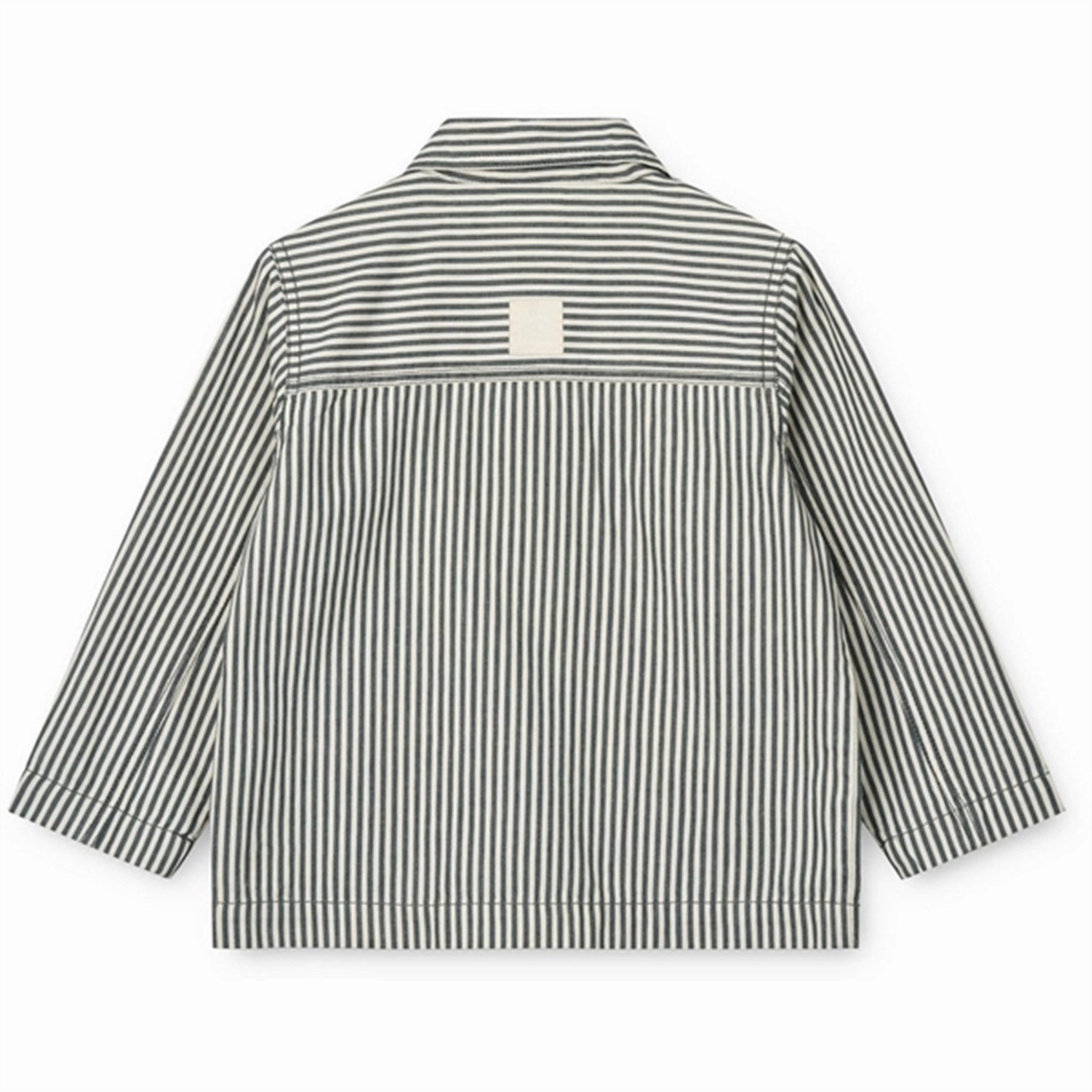 Bold Liewood Y/D Stripe Whale Blue/Creme De La Creme Bruno Jacket