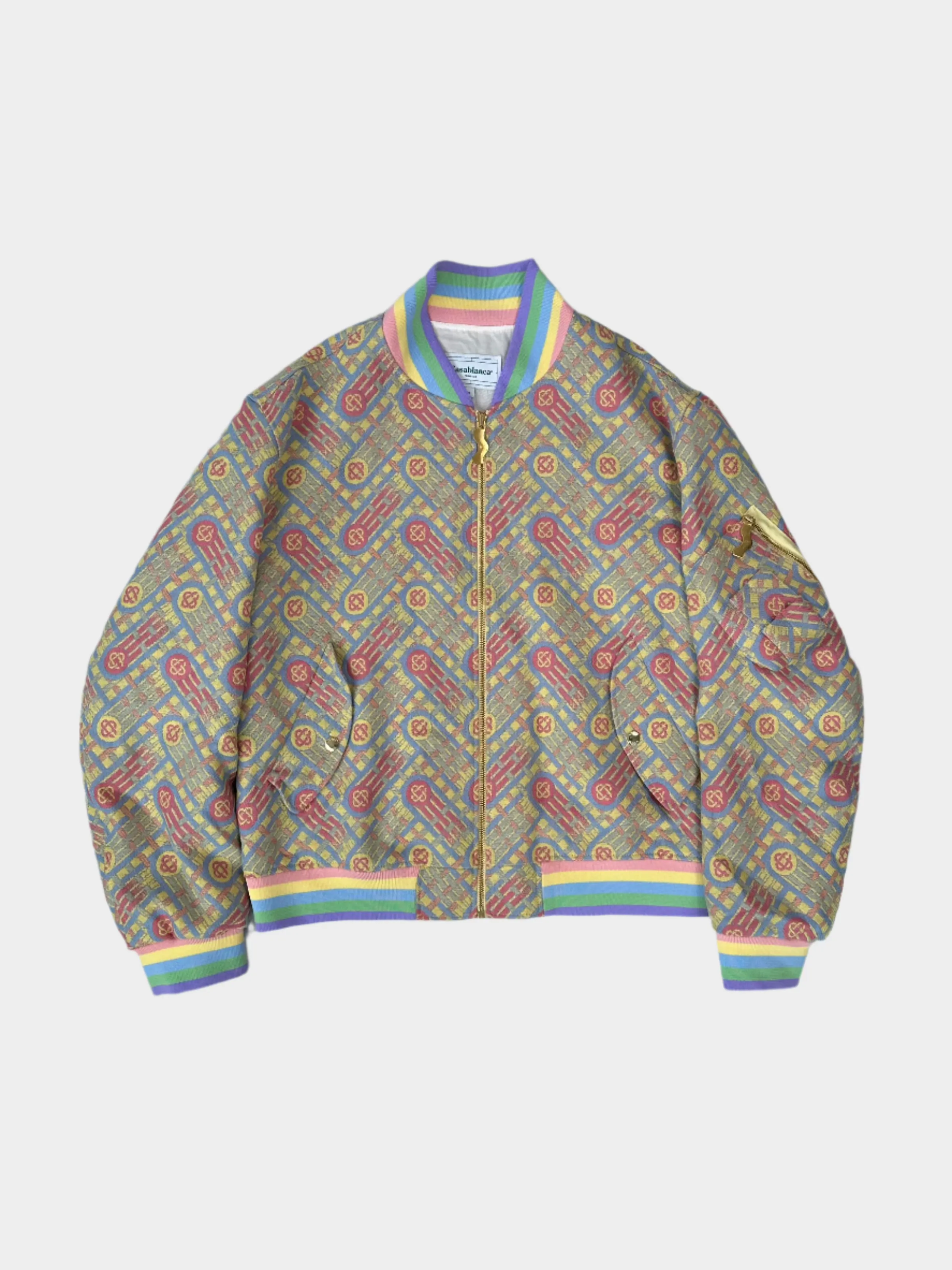 Bomber Con Stampa Multicolor E Finiture A Contrasto zara new arrivals new arrivals elbise renkli new arrivals today prashanti sarees online shopping with price