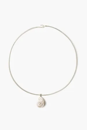 Bond Necklace White Pearl