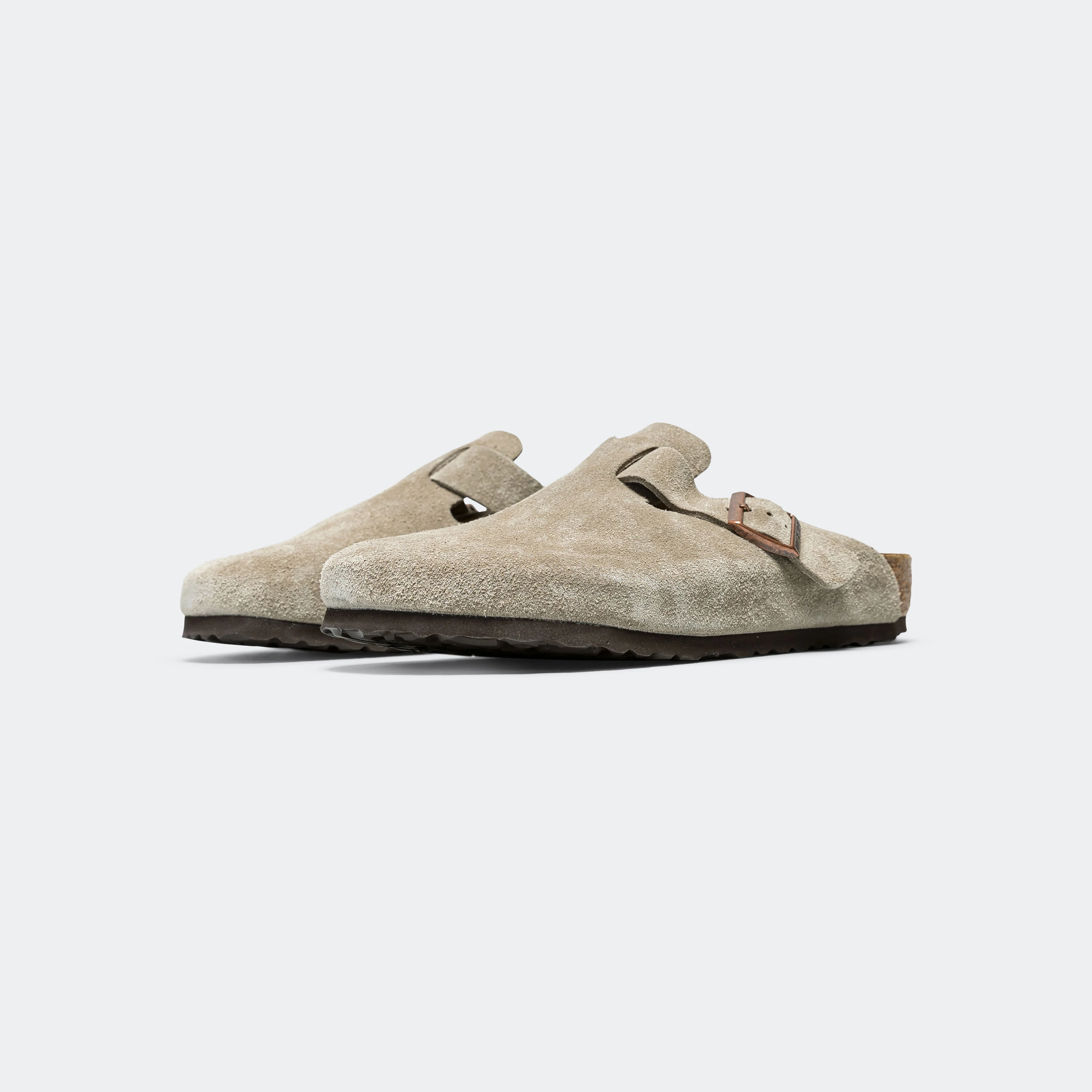 Boston SFB - Taupe Suede Leather queenspark new arrivals tops