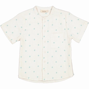 Bow MarMar Geometrics Teo Shirt Denim